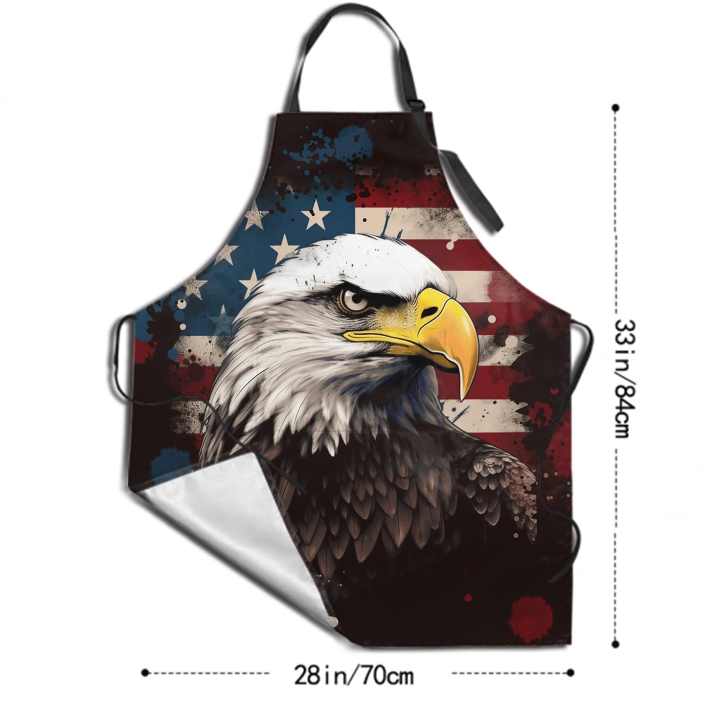 Art Apron with Pocket for Women Men | Kitchen Aprons Chef Apron for Cooking Baking BBQ Painting Gardening BST202