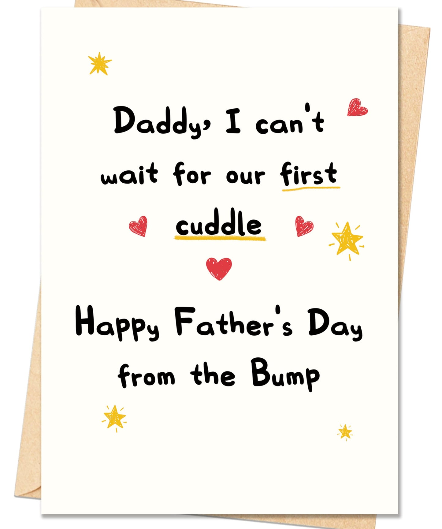 Fathers Day Card,Fathers Day Cards Gifts Decorations for Dad from Daughter Son,Happy Father's Day Cards Gifts Ideas with Envelope,Funny Sweet Dad Card BST220
