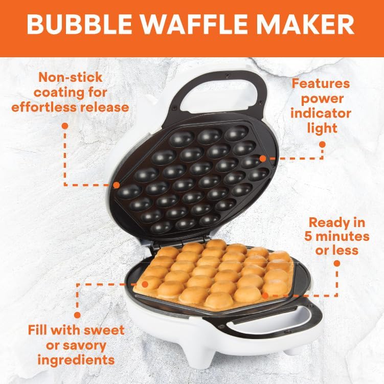 MasterChef Bubble Waffle Maker 35