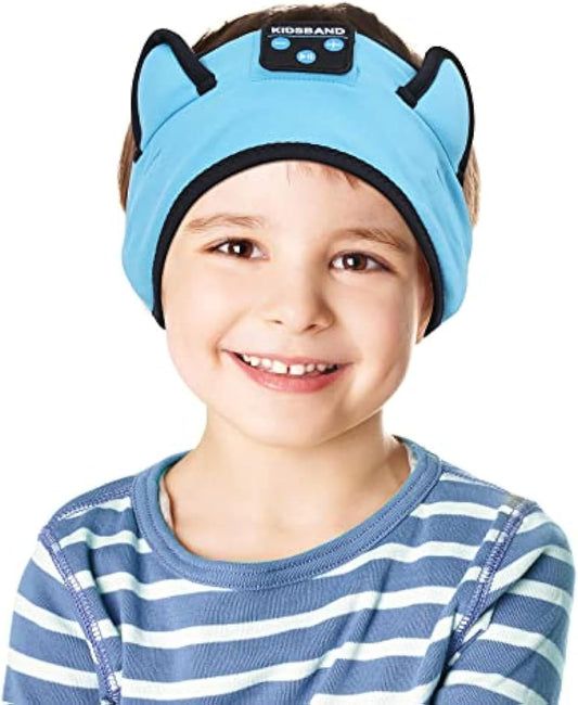 KIDSBAND Kids Headphones Bluetooth Headband Adjustable 39