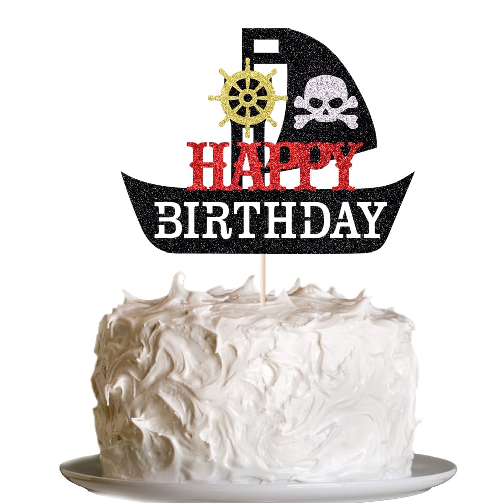 Music Happy Birthday Cake Topper，Roll Music Cake Decor Hip Hop Dancing Ball Cake Decorations，Guitar Note Birthday Party Supplies BST220