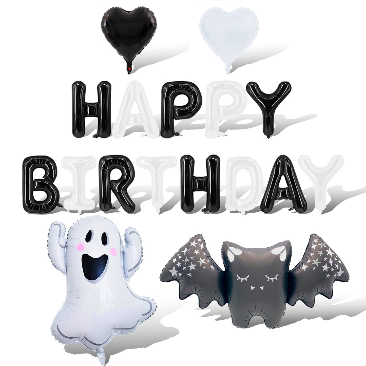 Green Happy Birthday Balloons Banner Foil Balloons Letters Banner Balloon for Green Themed Party Decoration Supplies Christmas Birthday Decoration Decor Ballons Arch Kits Party Balloon Set 15pcs BST326L