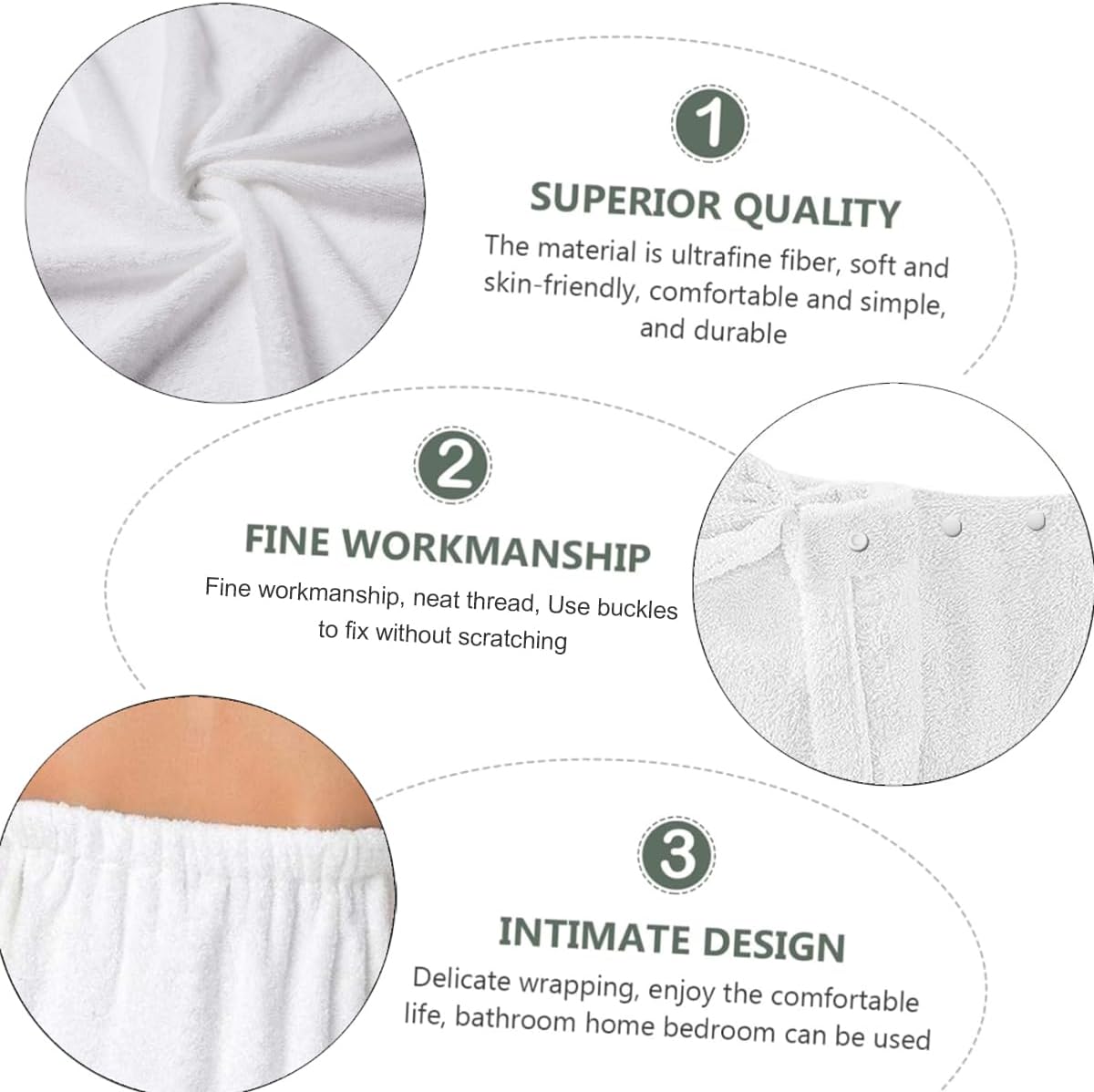 Baseball Pattern Microfiber Bath Wrap Set with Hair Turban, Red and White, Soft Absorbent Spa Towel Wrap for Women, 31.5x59 Inches BST202