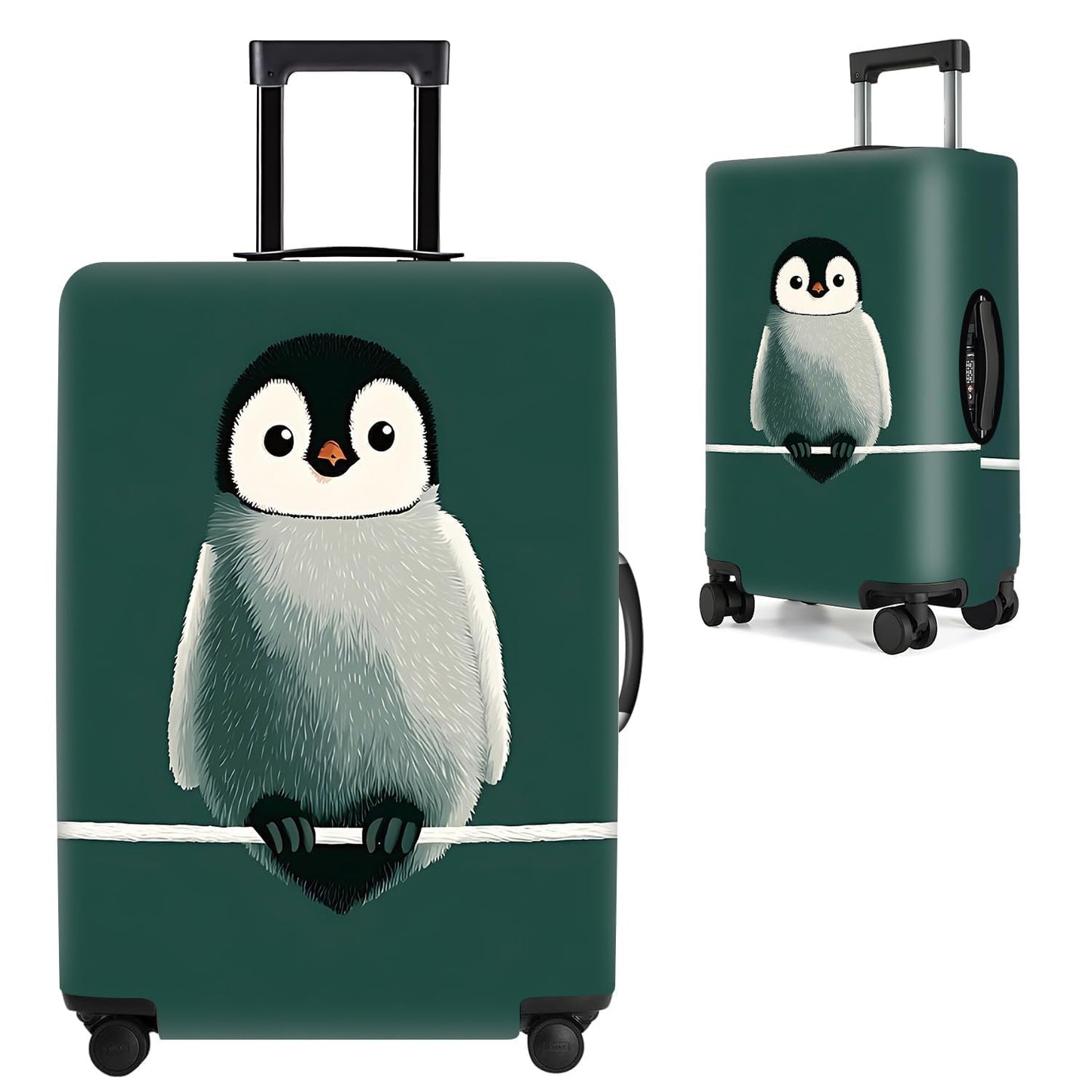 Colorful Abstract Art Luggage Cover – Vibrant Woman Face Design Suitcase Protector – Fits 32 to 34 Inch Travel Luggage,XL BST202