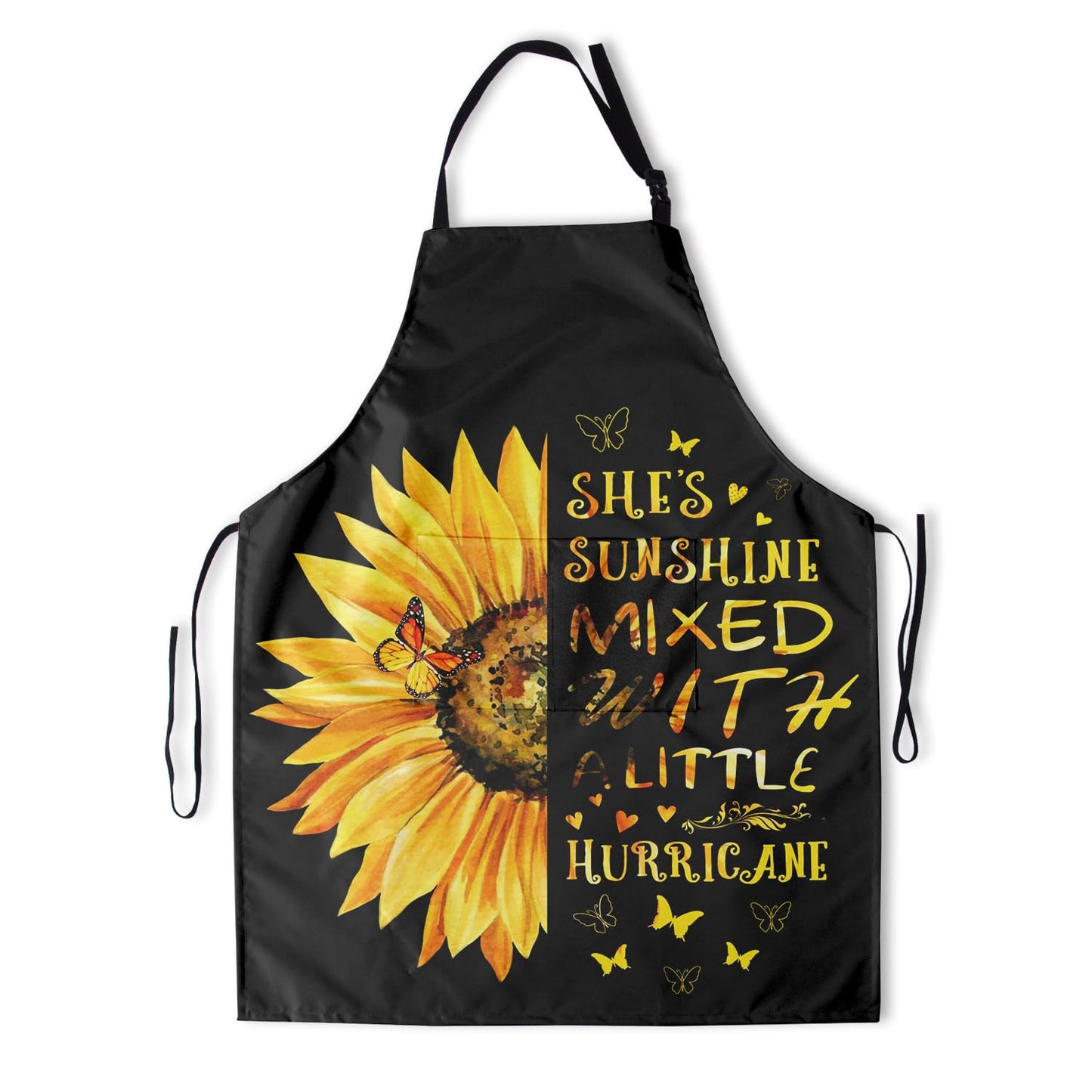 Giwawa Unisex Adult Apron Waterproof Stain Resistant Kitchen Cooking Apron with 2 Pockets for BBQ Grill Painting BST326H