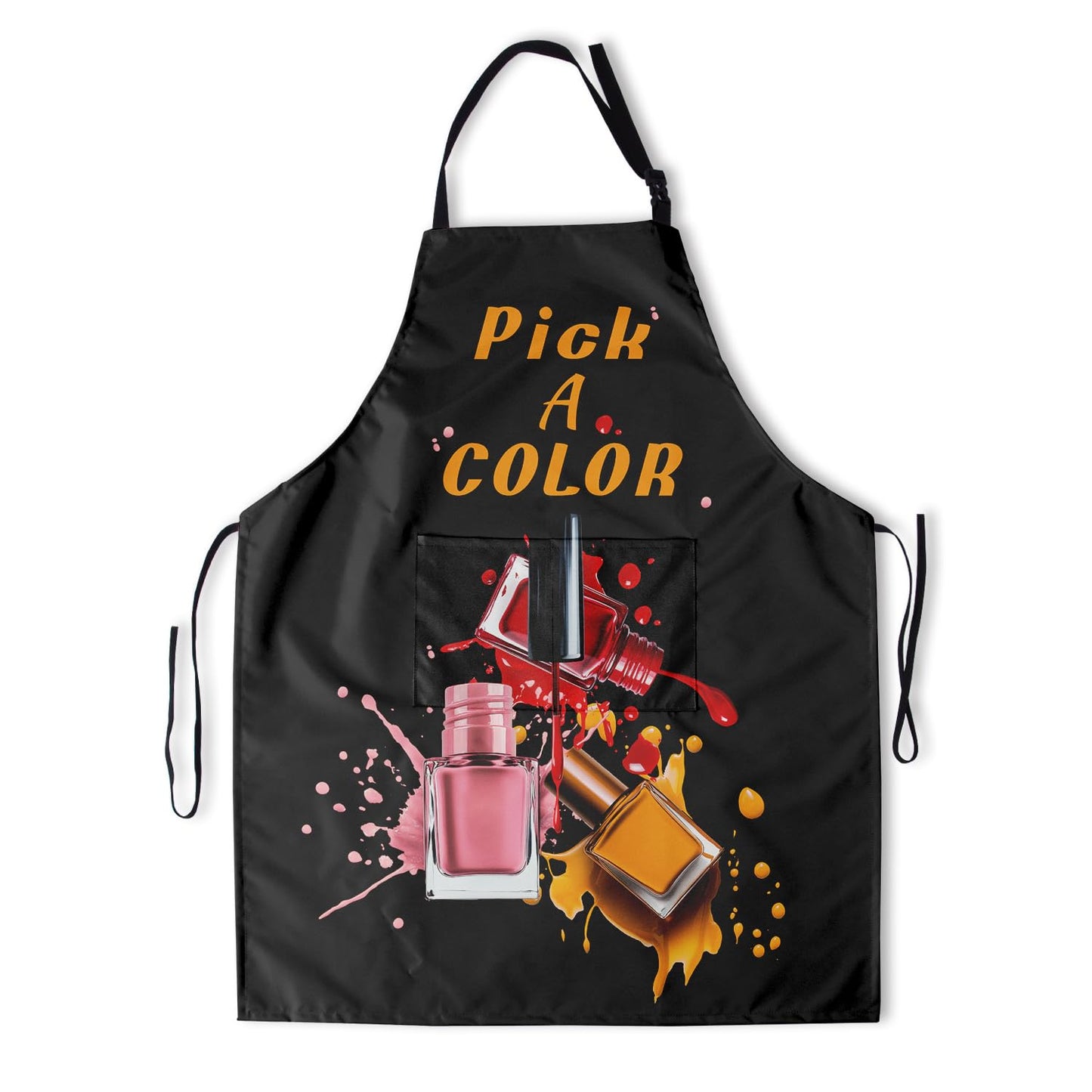 Giwawa Unisex Adult Apron Waterproof Stain Resistant Kitchen Cooking Apron with 2 Pockets for BBQ Grill Painting BST326H