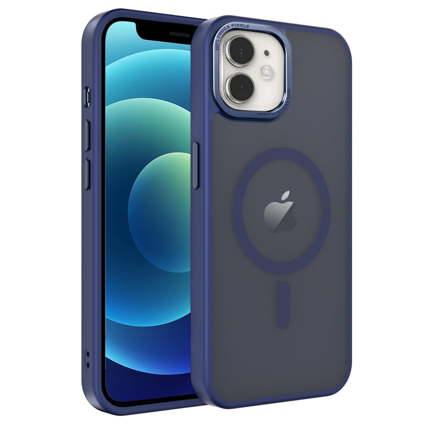 Magnetic for iPhone 17 Air Phone Case, [Compatible with MagSafe], Screen Protector X1, [Military Grade Drop Protection],Matte Finish,Slim,Shockproof,Protective (Black, iPhone 17 AIR) WN420