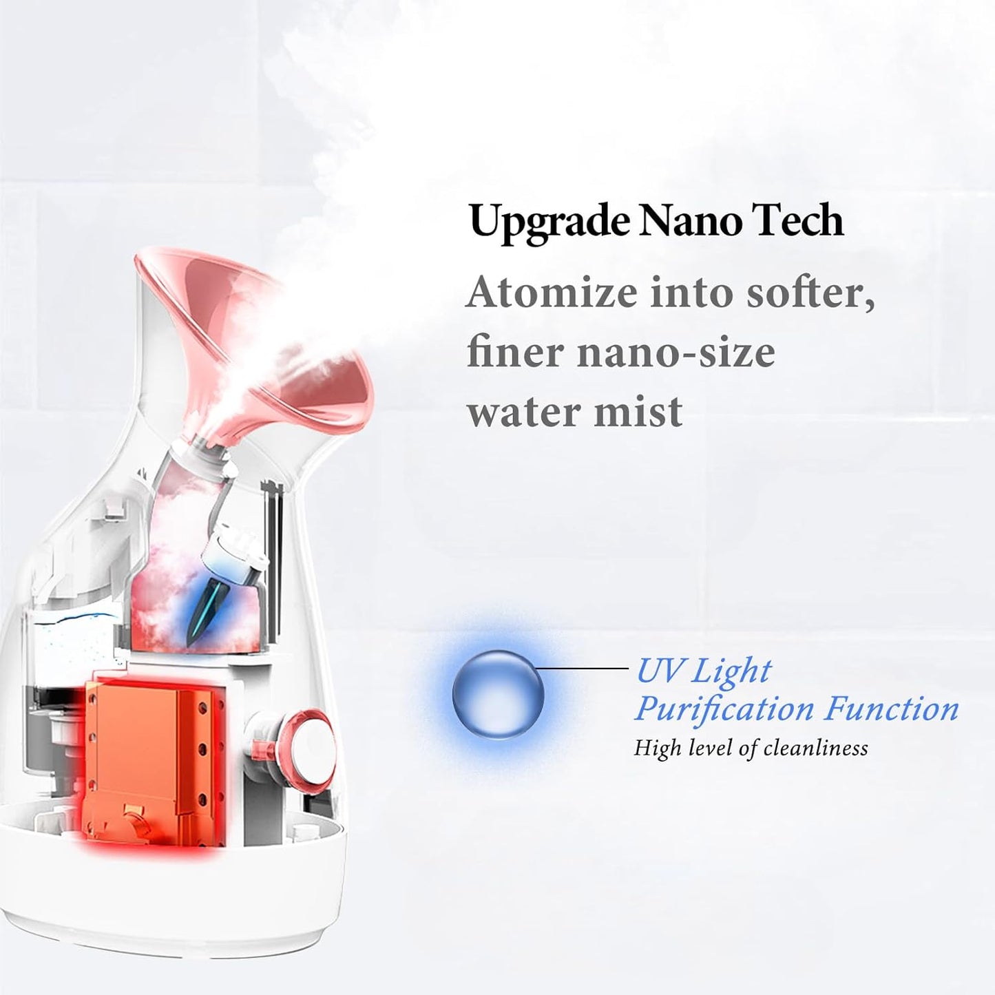 Colorfarm Facial Steamer Nano Ionic: Face Steamer 90