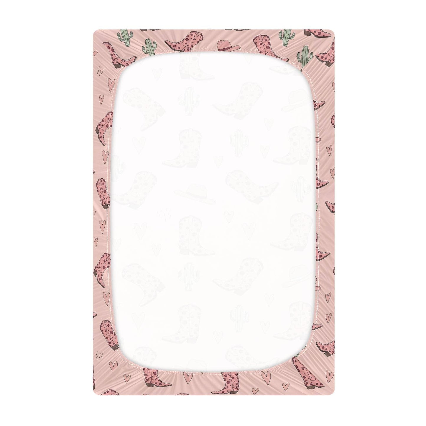 VIGTRO Vintage Duck Hunter Baby Crib Sheets for Boys Girls, Breathable Soft Fitted Crib Playard Sheets Baby Mattress Sheet, M 52x28x9in BST220