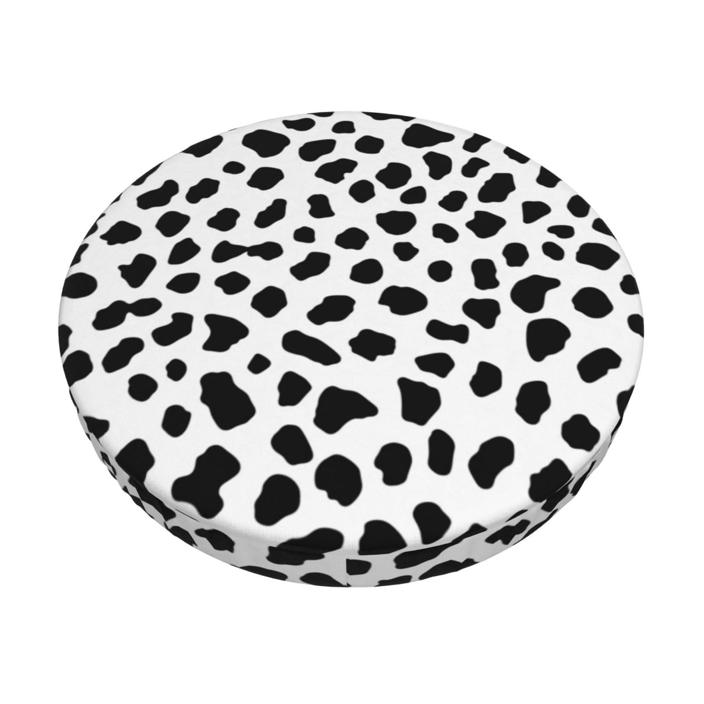 Heart Round Bar Stool Cover - Pink Red Love Heart Chair Seat Cushion Slipcover 12 Inch for Restaurant Cafe Hotel Bar BST202
