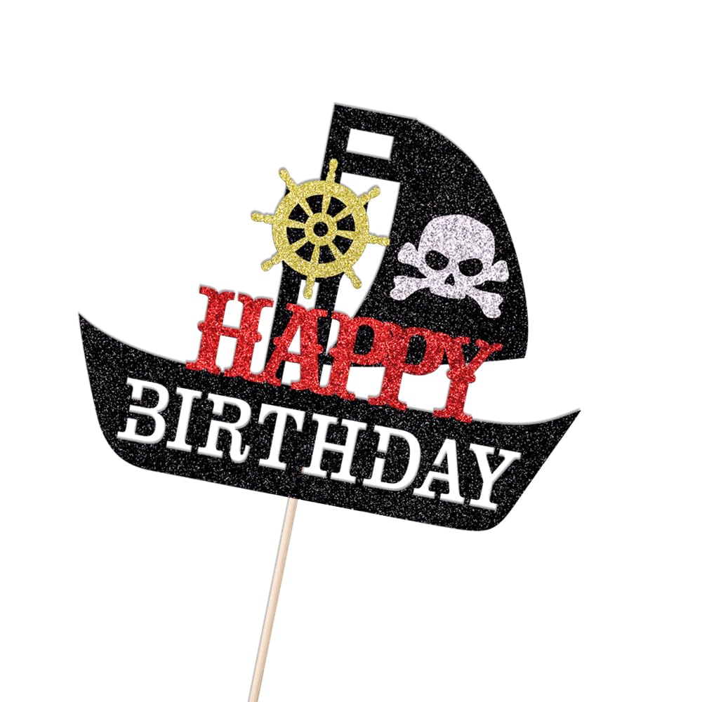 Music Happy Birthday Cake Topper，Roll Music Cake Decor Hip Hop Dancing Ball Cake Decorations，Guitar Note Birthday Party Supplies BST220
