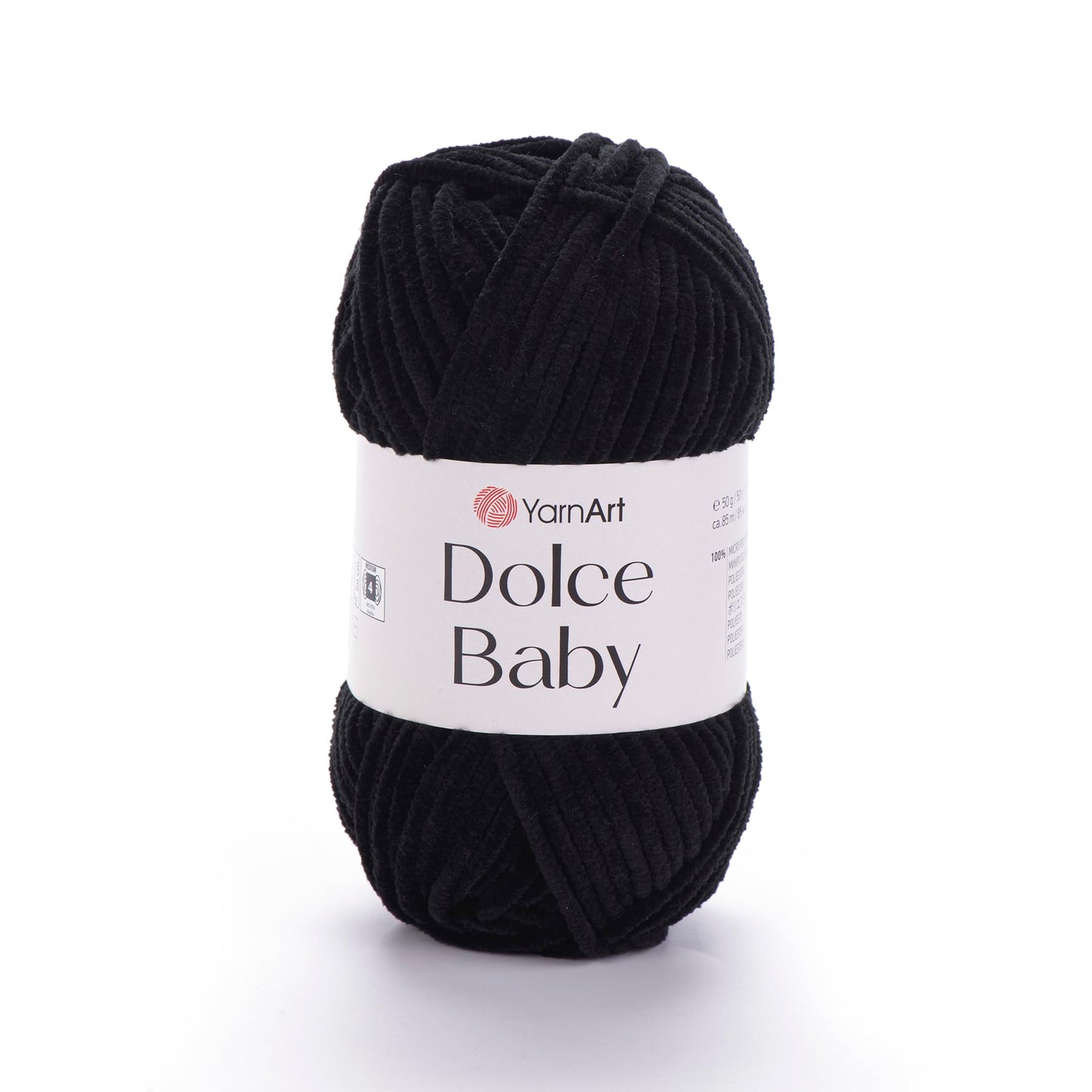 Yarnart Dolce Baby Yarn Soft Chenille Velvet Medium Blanket Amigurumi Yarn 50 Gram (1.76 oz) 93 Yards (850) BST220