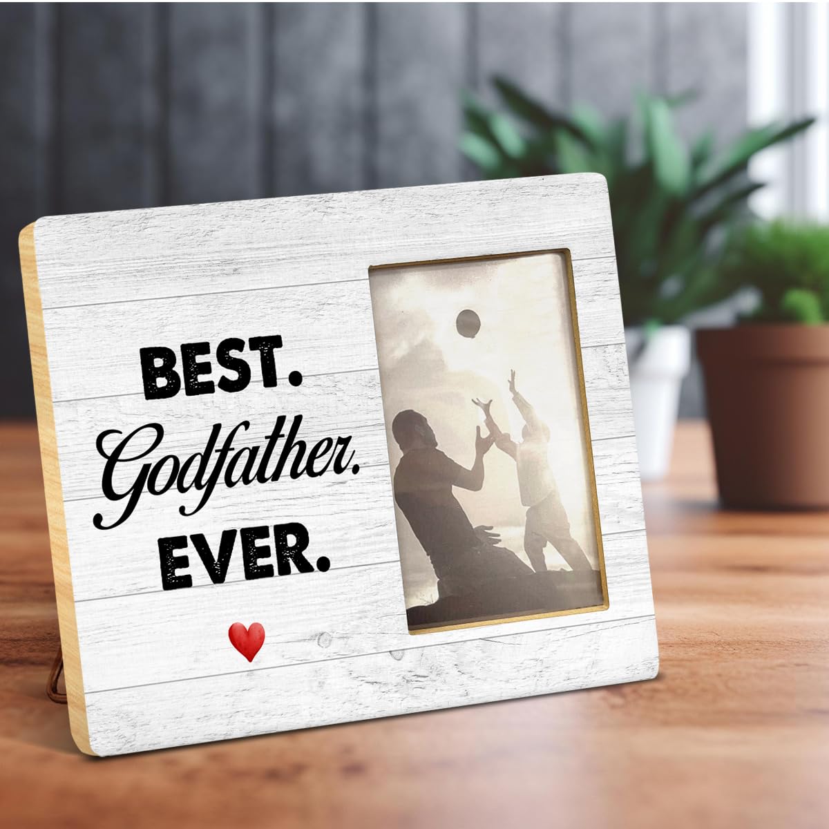 Yuzi-n Memorial Gifts for Loss of Brother Sympathy Wood Picture Frame | Remembrance Brothers Gifts, Memorial Picture Frame for 4x6 Inches Photo BST326H