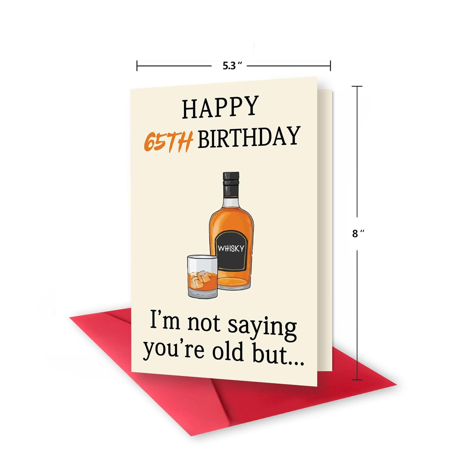 Funny 41st Birthday Card, Best 41st Birthday Gifts Women Men, Unique 41st Birthday Decorations for Him Her, Happy 41 Year Old Bday Card Gifts for Husband Wife WN420