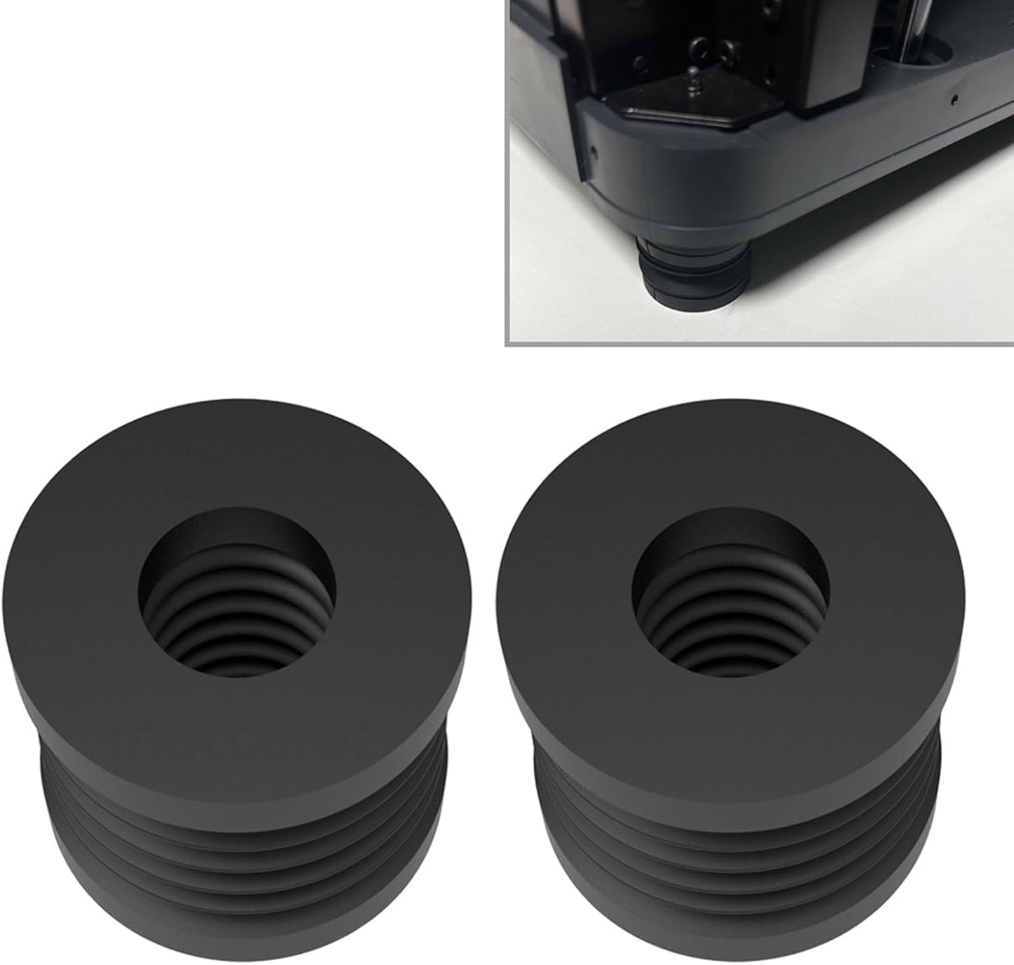 LIANXUE 3D Printer Anti Vibration Feet for Bambu Lab X1 Series and P1P Universal Rubber Foot Anti-Slip Rubber Shock Pad Silicone BST220