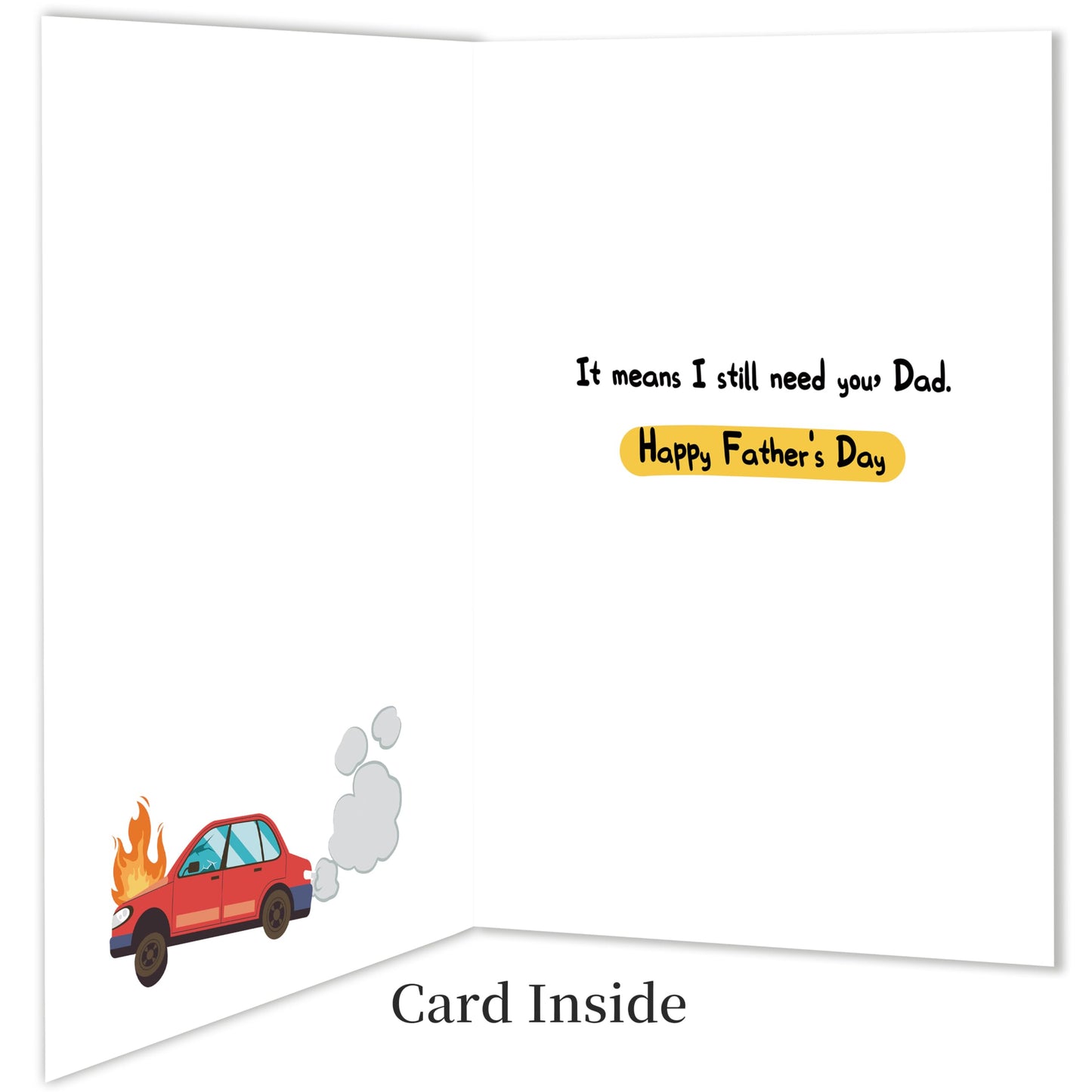 Fathers Day Card,Fathers Day Cards Gifts Decorations for Dad from Daughter Son,Happy Father's Day Cards Gifts Ideas with Envelope,Funny Sweet Dad Card BST220