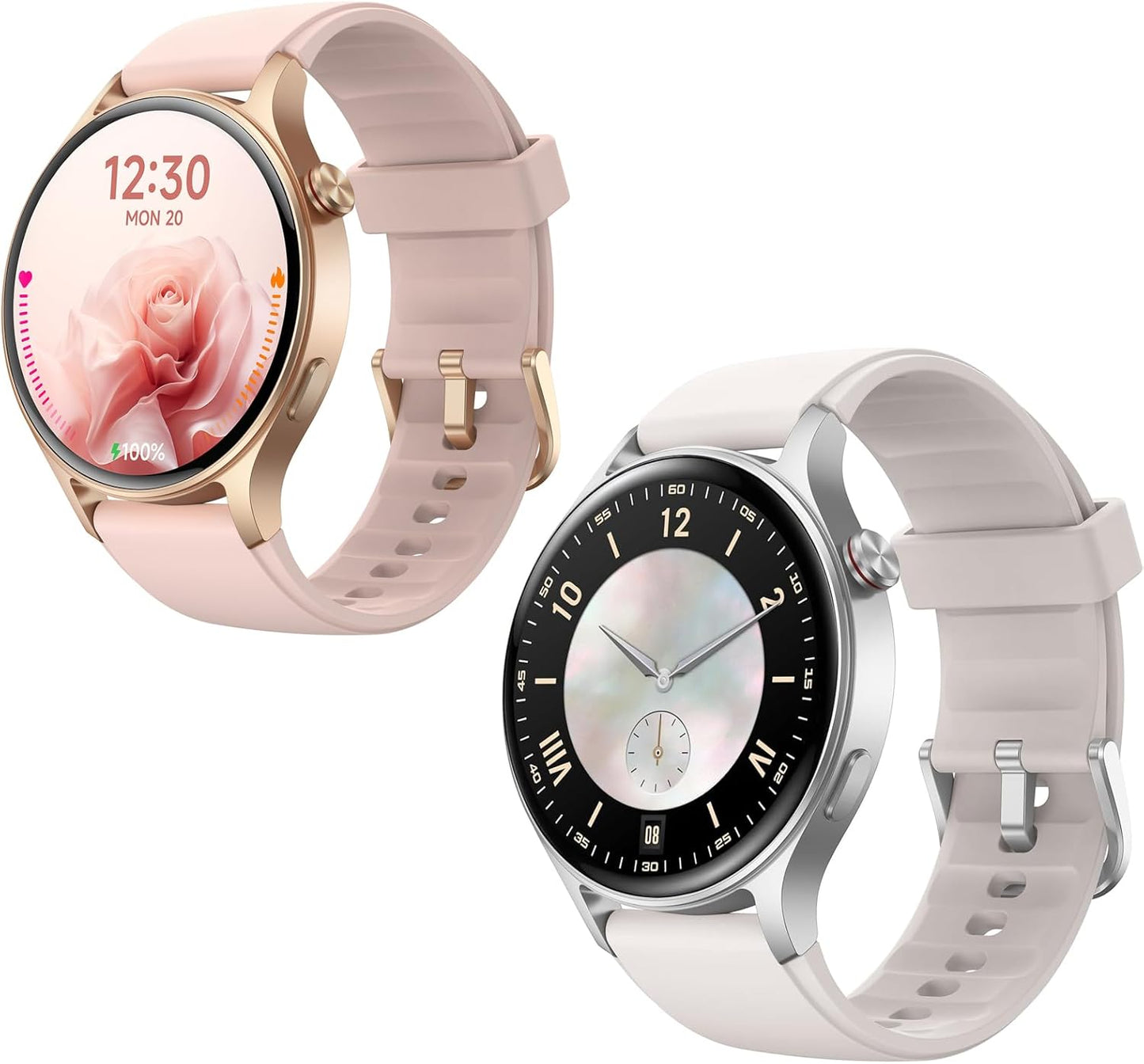 Fitpolo AR-01 Smartwatches (Gold and Gray) 16