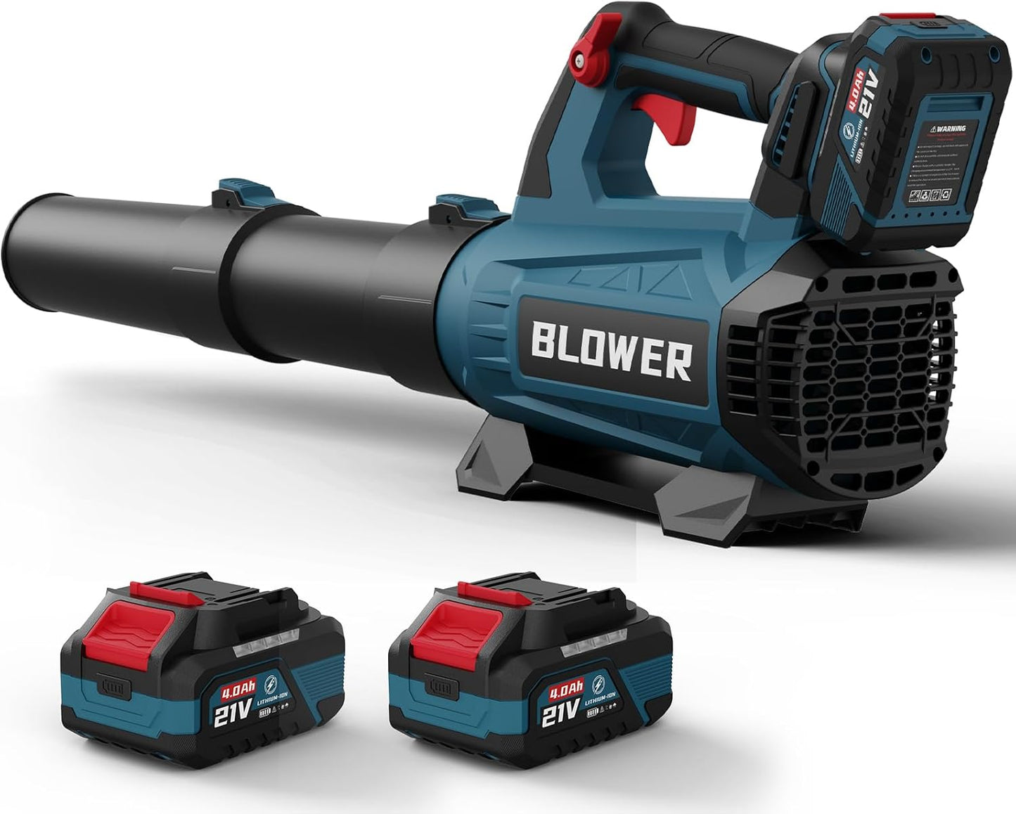 Leaf Blower Cordless - 630CFM/160MPH, 21V Powerful Electric Cordless Leaf Blower 83