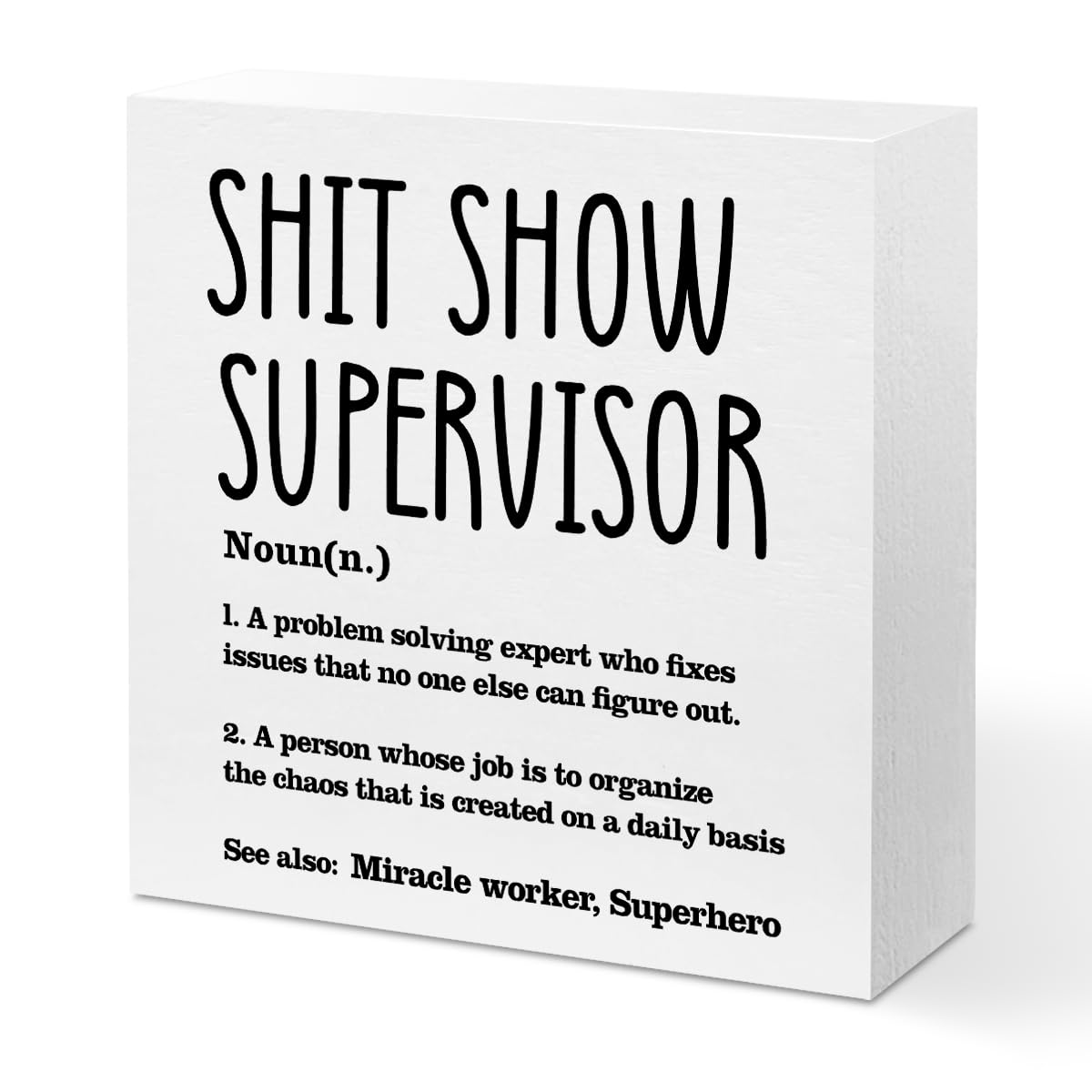 Inspirational Motivational Gifts Employee Appreciation Gifts Wood Box Sign | Daily Affirmations for Women, Little Reminders You are Enough Wooden Box Desk Decorative Sign for Office Desk Table Shelf BST202