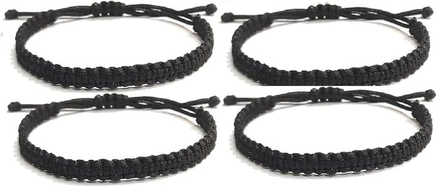 Generic Kala Dhaga Raksha Sutra Nazar Dhaga Evil Eye Protection Thread Religious Silk Thread (Black) (Pack of 4) by S,S Store BST220