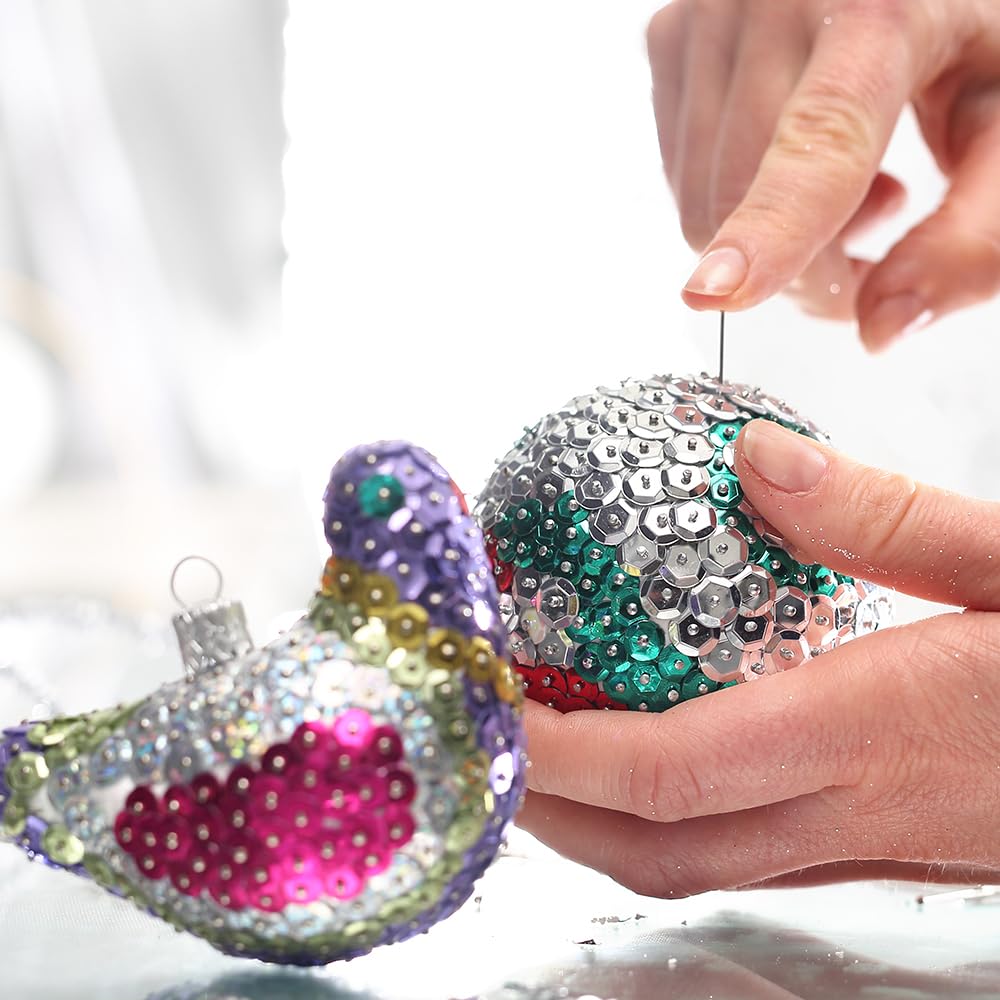 20000 PCS Loose Sequins Bulk Rainbow Cup Sequins 6MM Mixed Round Embroidery Sequin with Box Iridescent Sequin Spangles for Crafts Christmas Ball Wedding DIY Arts Sewing Dress Decoration BST220