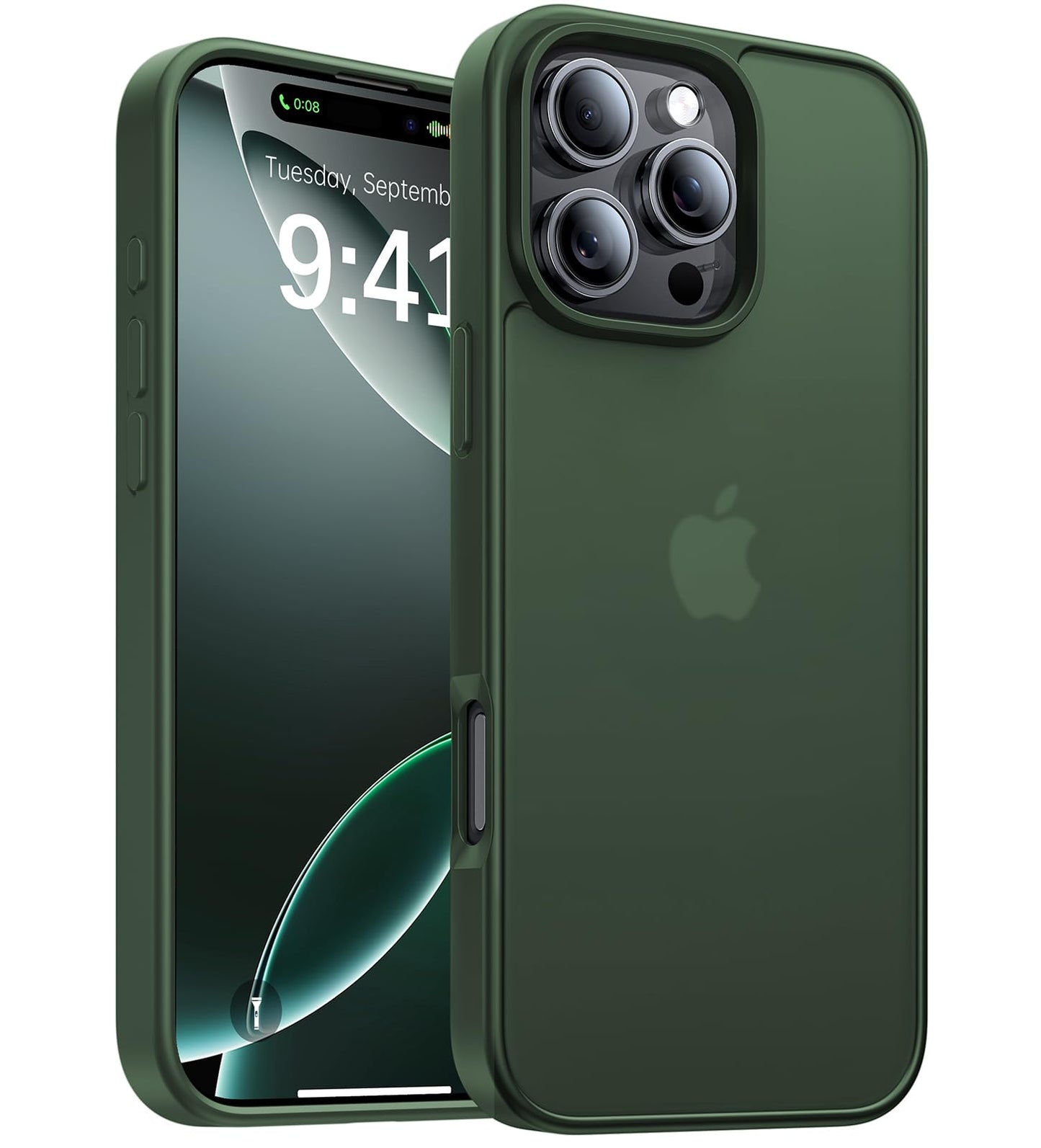Magnetic for iPhone 17 Pro Max Case,[Anti-Slip][Compatible with MagSafe][Military Grade Drop Protection] Shockproof Protective Translucent Phone Case for iPhone 17 Pro Max Case,Wine Red WN420