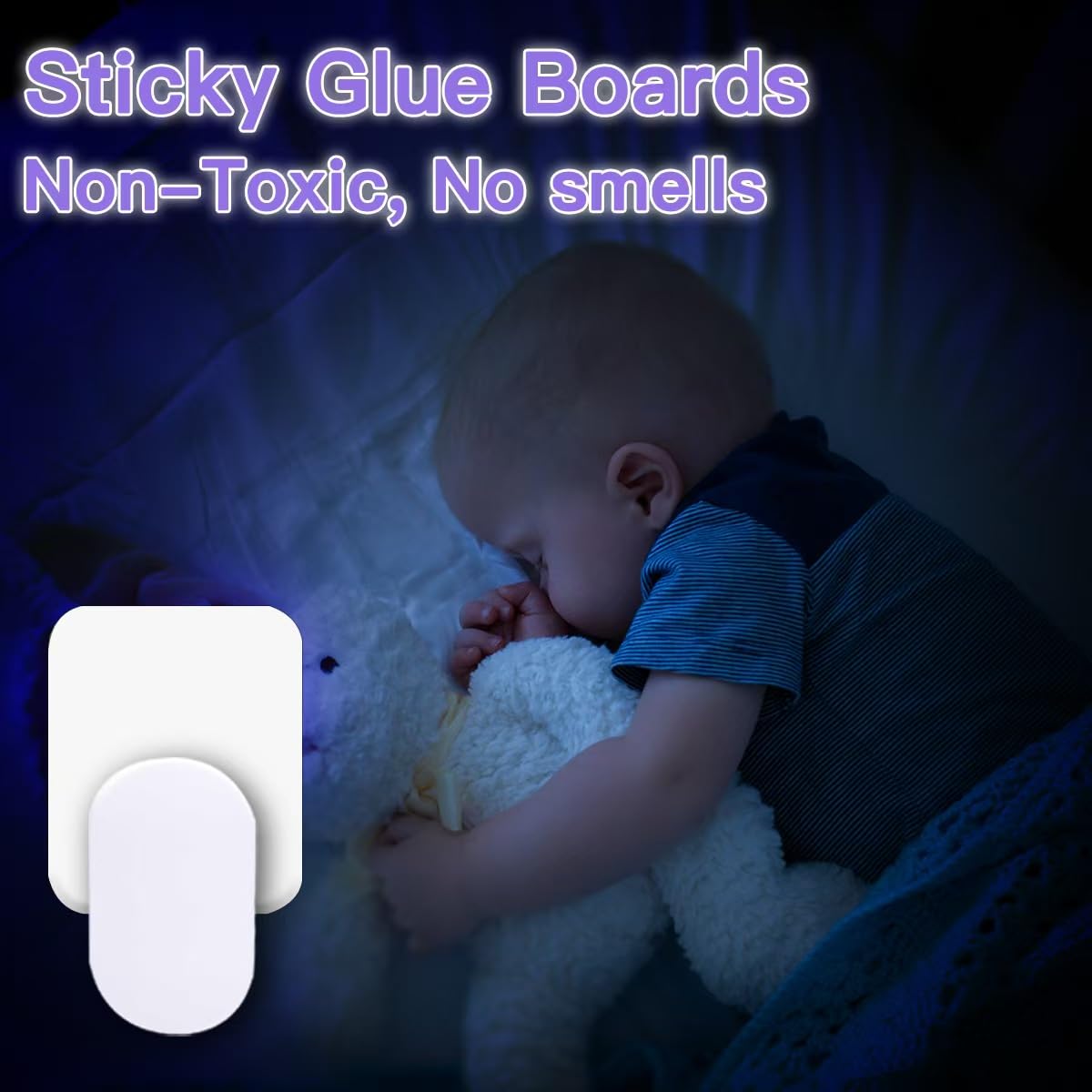 36 Pcs Sticky Refill Glue Cards, Compatible with Safer Home SH502, Dynatrap DT3005W-DS3, DT23005-06, Targets Moth, Fly, Mosquito, Gnat and More, Safe and Super Sticky (Matcha Green) WN420