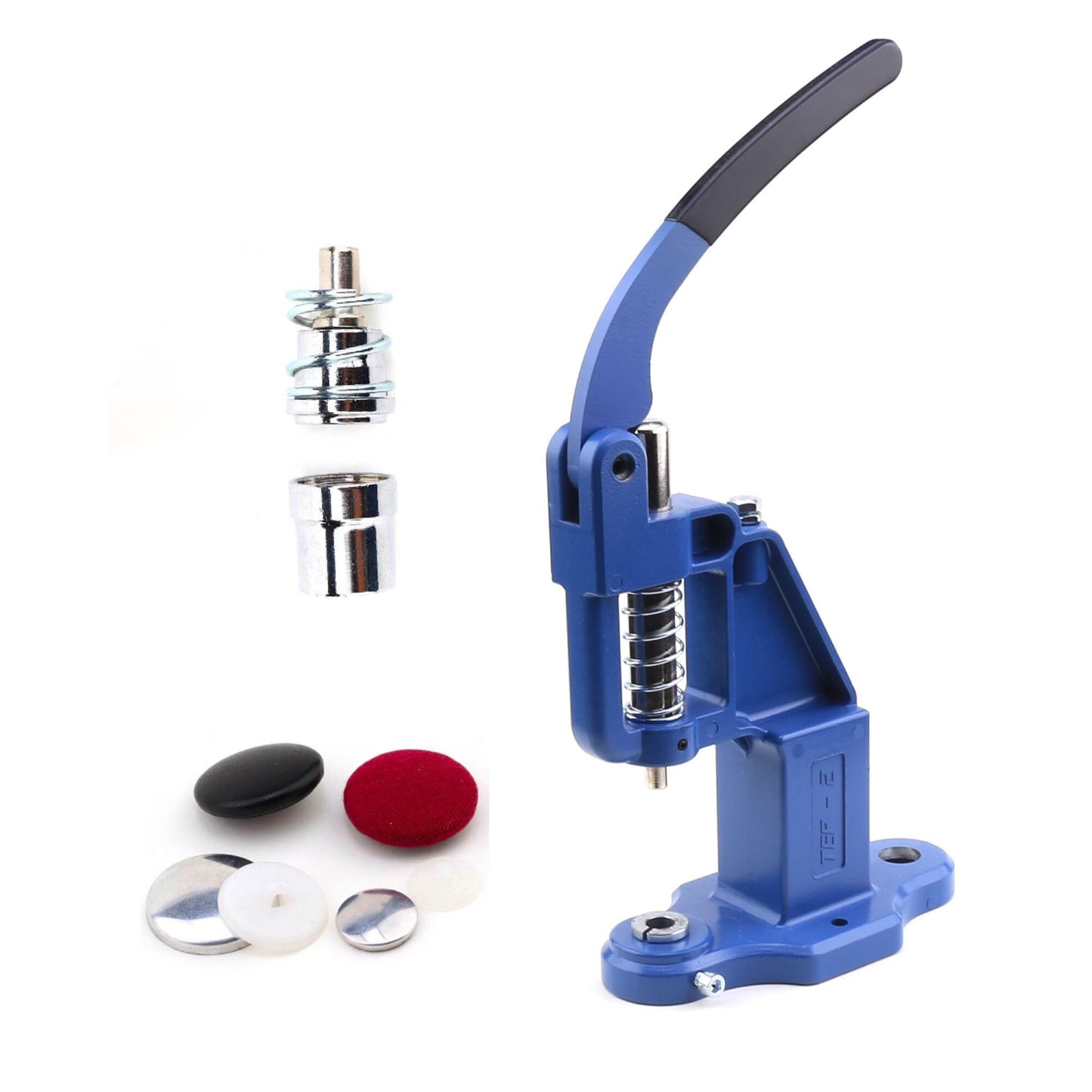 Fabric Cover Button Maker Die Mold Mould Tool for Hand Press Machine (Gray, 18L=0.45in(11.5 mm)) BST220