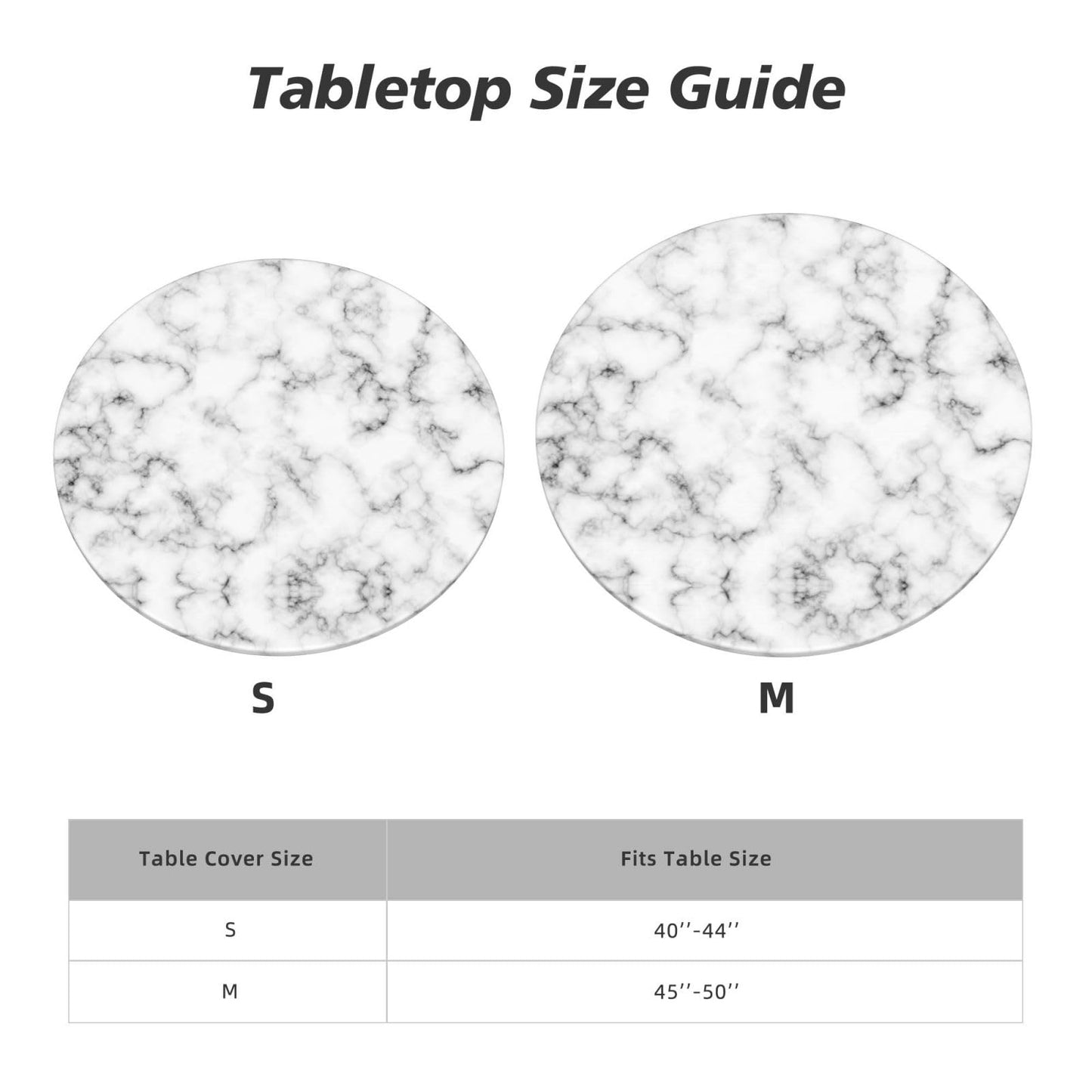 Blue Marble Rectangle Tablecloth with Elastic Edge, 5FT Table Cloths Washable Reusable Rectangular Table Cover for Kitchen Dining Party, 60" L X 30" W BST202