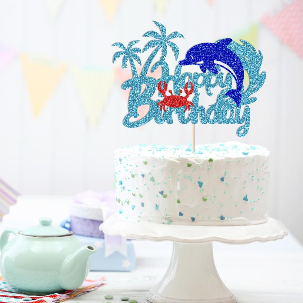 Music Happy Birthday Cake Topper，Roll Music Cake Decor Hip Hop Dancing Ball Cake Decorations，Guitar Note Birthday Party Supplies BST220