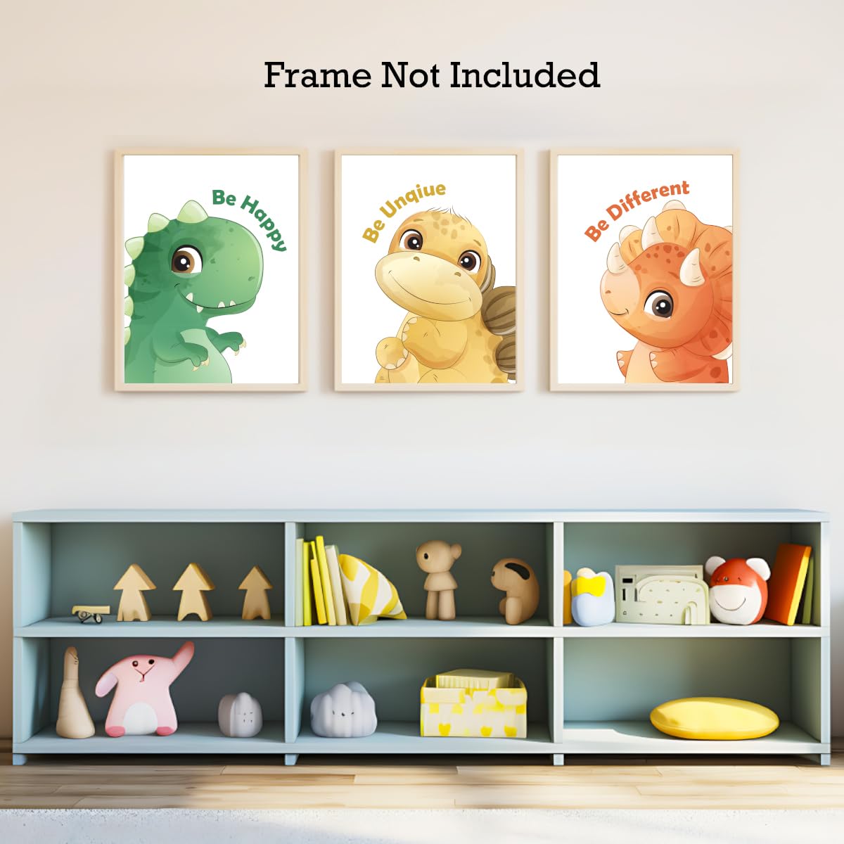 Positive Affirmations Posters for Kids,Inspirational Posters Prints Wall Art for Classroom Nursery Kids Room Home 11x14 Inch Unframed Set of 3 WN420