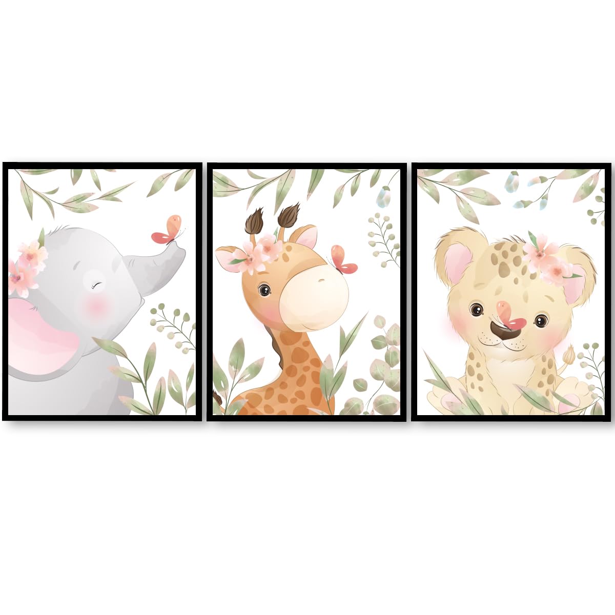 Positive Affirmations Posters for Kids,Inspirational Posters Prints Wall Art for Classroom Nursery Kids Room Home 11x14 Inch Unframed Set of 3 WN420