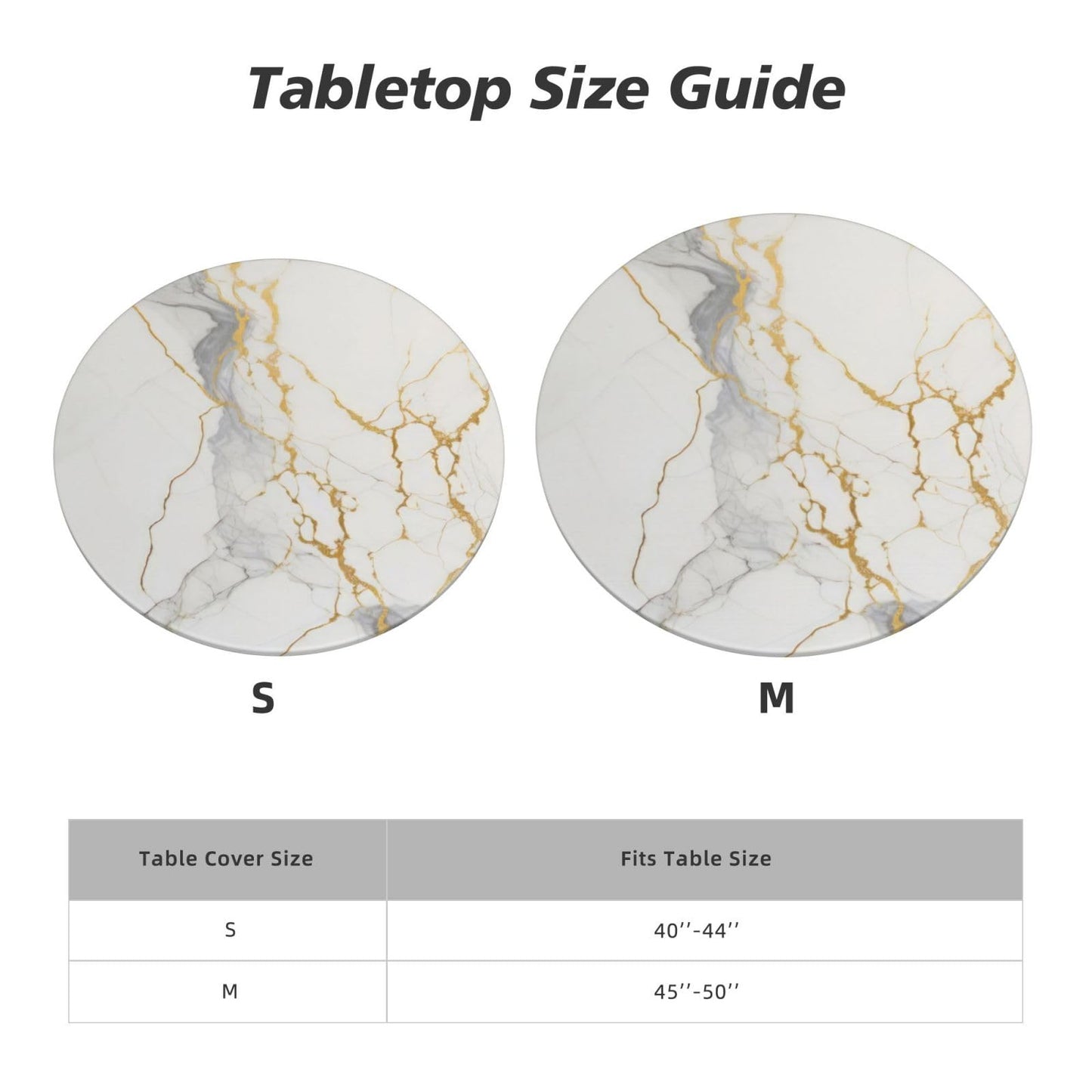 Blue Marble Rectangle Tablecloth with Elastic Edge, 5FT Table Cloths Washable Reusable Rectangular Table Cover for Kitchen Dining Party, 60" L X 30" W BST202