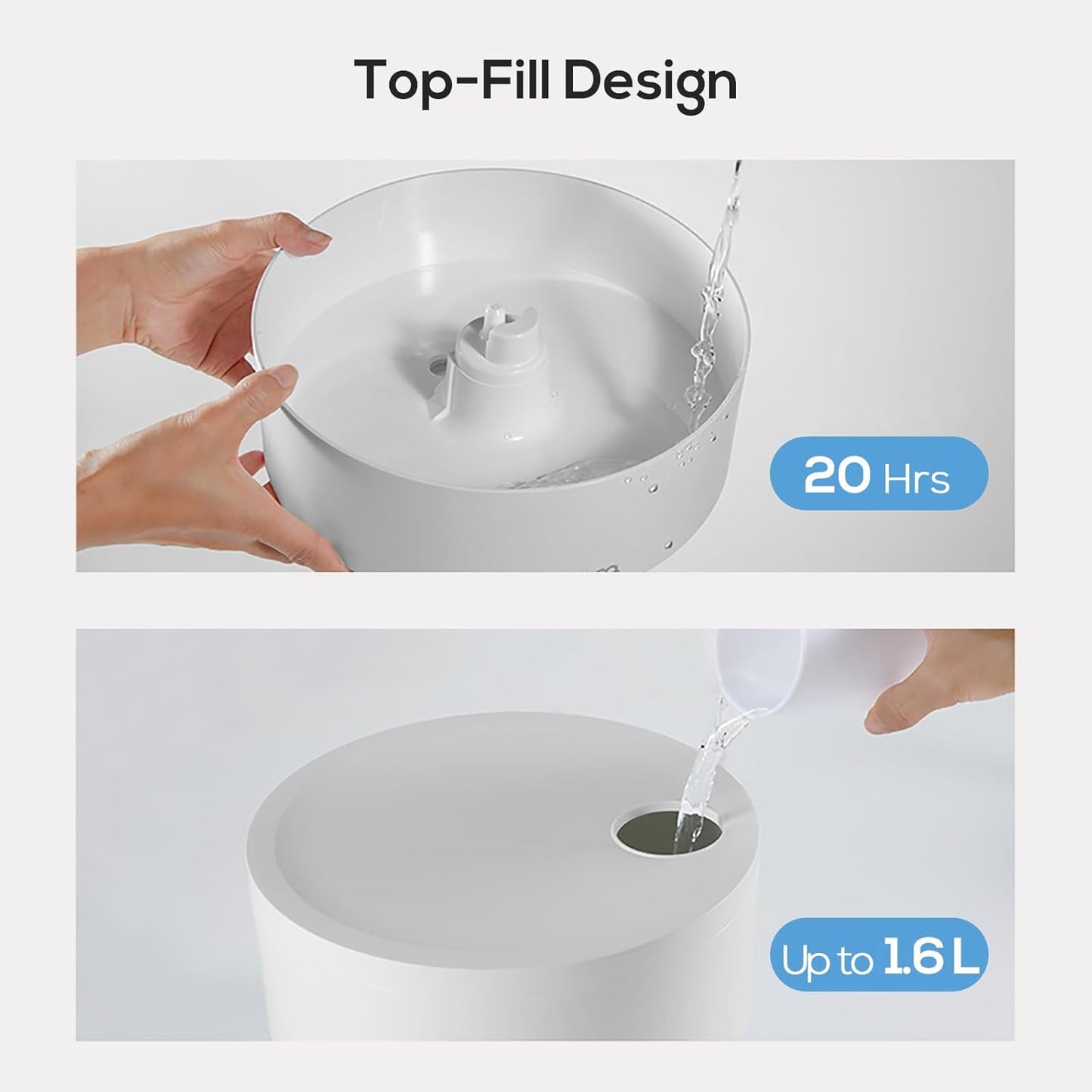 Levoair Mood Light Humidifier Large Humidifiers Easy to Clean 85