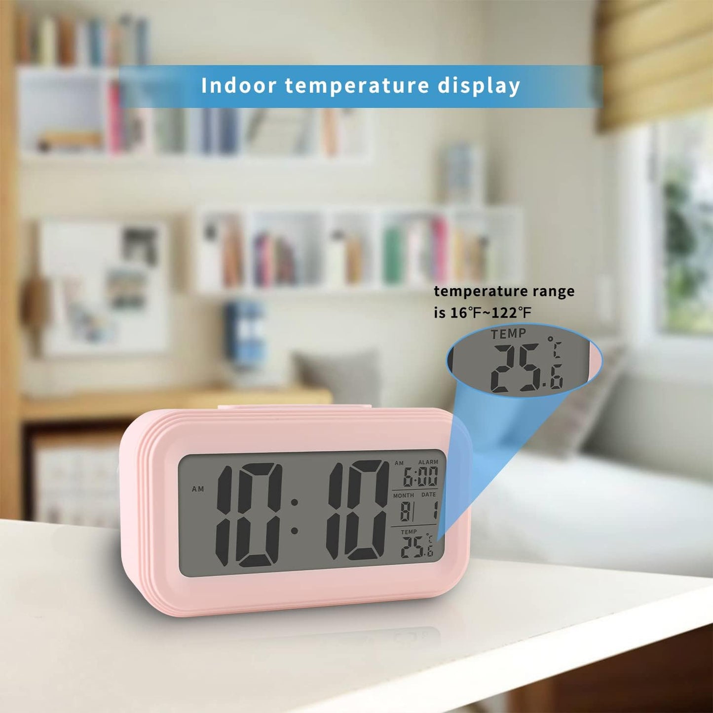 Optically Controlled Liquid Crystal Device Alarm Clock 79