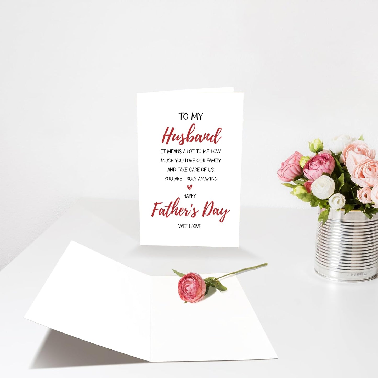 Funny Fathers Day Card for Dad Stepdad Bonus Dad Husband Grandpa, Humorous Happy Father's Day Card Gift from Son Daughter Grandson Granddaughter, Unique Fathers Day Card for Him BST202