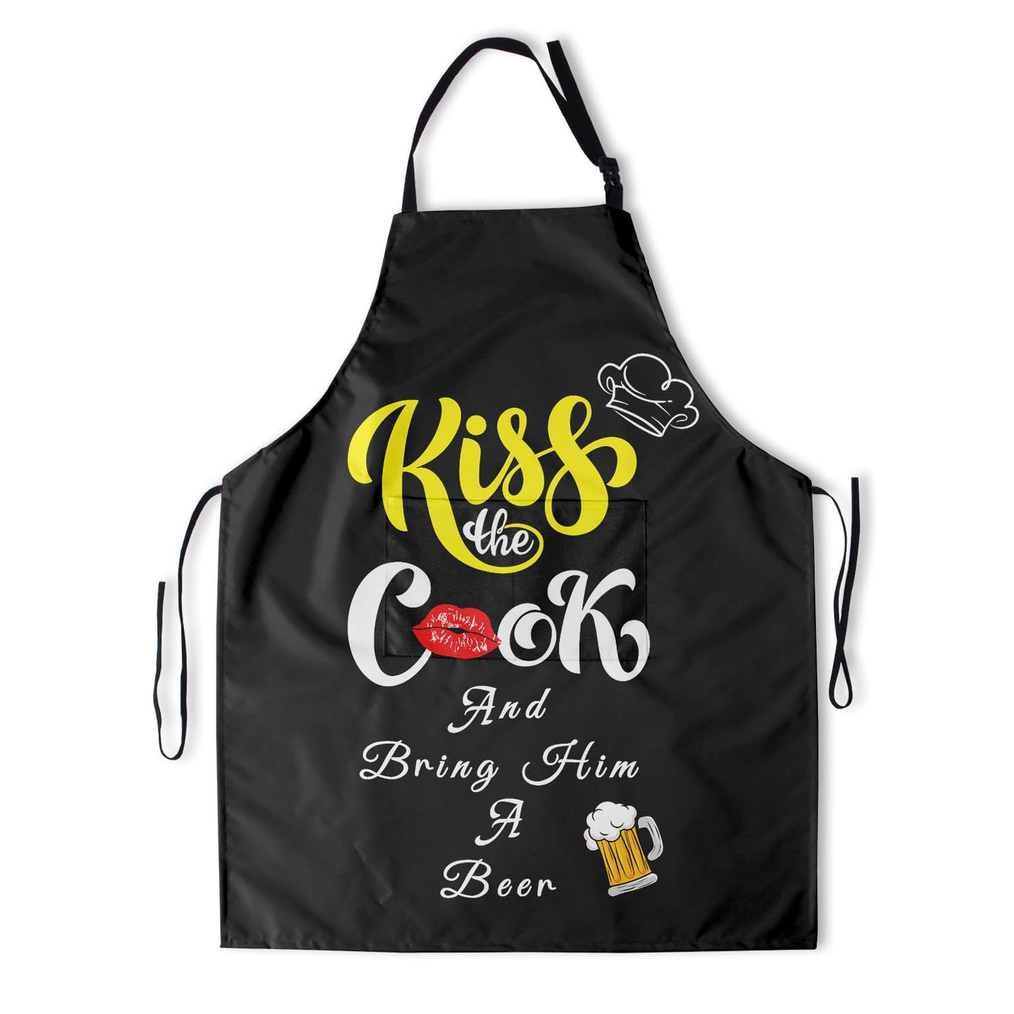 Giwawa Unisex Adult Apron Waterproof Stain Resistant Kitchen Cooking Apron with 2 Pockets for BBQ Grill Painting BST326H