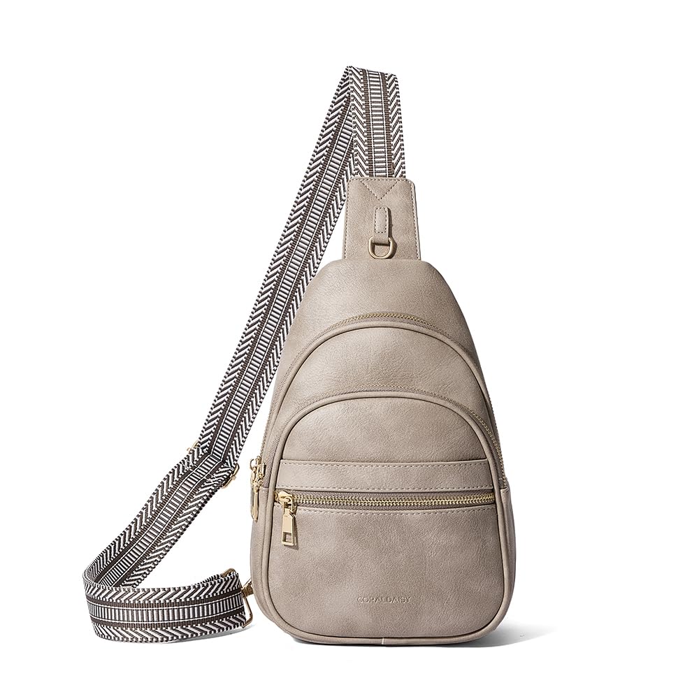 CORALDAISY Crossbody Bags for Women Fanny Pack Sling Bag Crossbody Purse Travel Purses for Women BST220