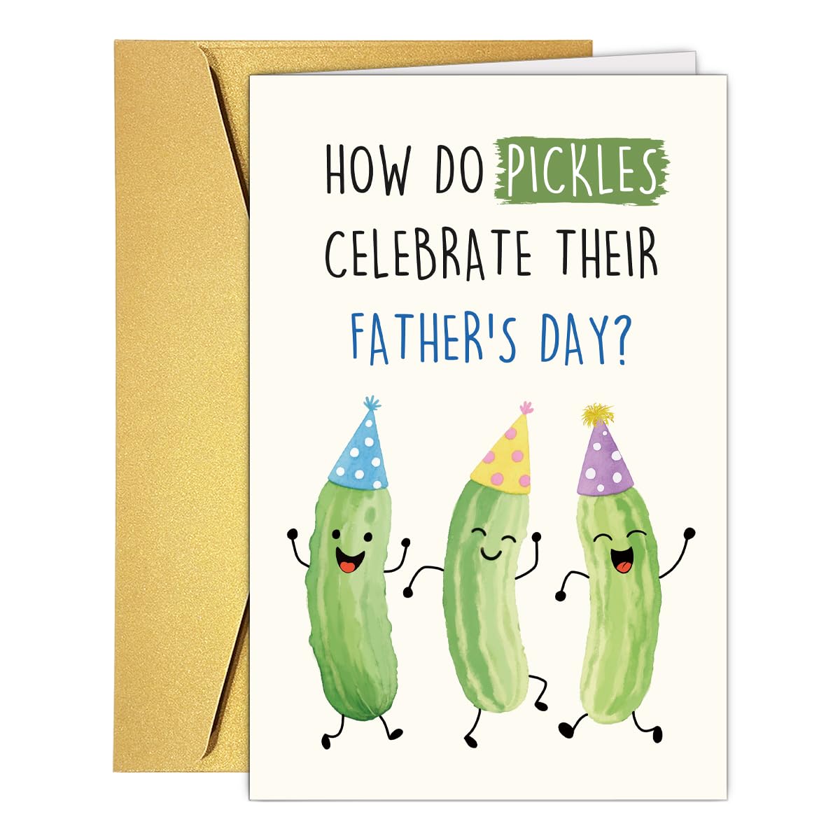 Funny Fathers Day Card for Dad Daddy Bonus Dad, Cute Cards for Fathers Day, Father's Day Cards from Son Daughter, Father's Day Cards Gift For Men Him BST202
