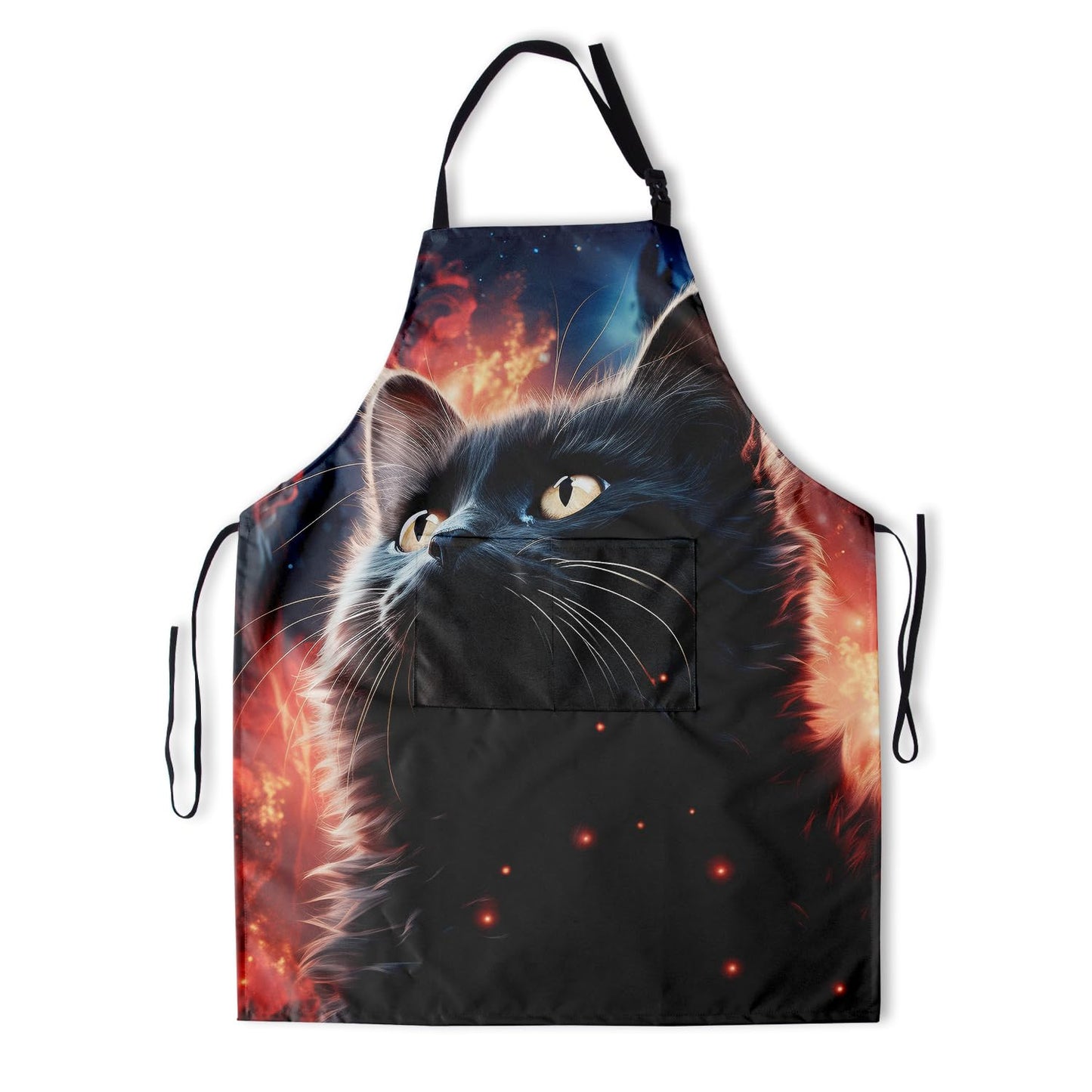 Art Apron with Pocket for Women Men | Kitchen Aprons Chef Apron for Cooking Baking BBQ Painting Gardening BST202
