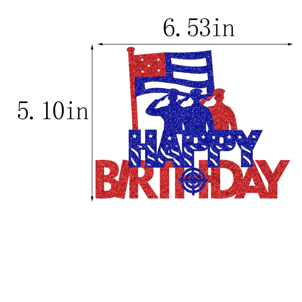 Music Happy Birthday Cake Topper，Roll Music Cake Decor Hip Hop Dancing Ball Cake Decorations，Guitar Note Birthday Party Supplies BST220