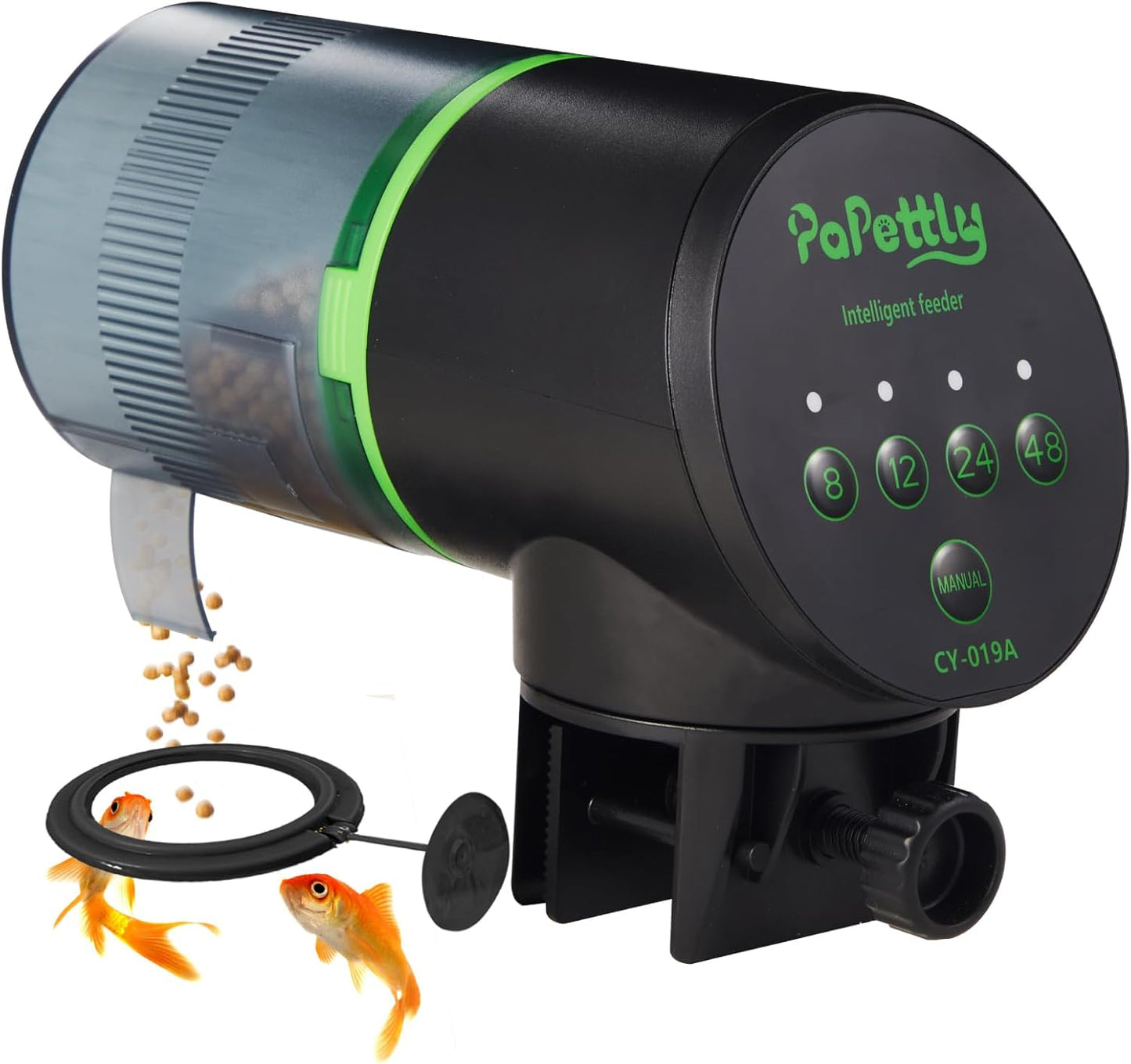 Papettly Intelligent Feeder Automatic Fish Feeder for Aquarium 82