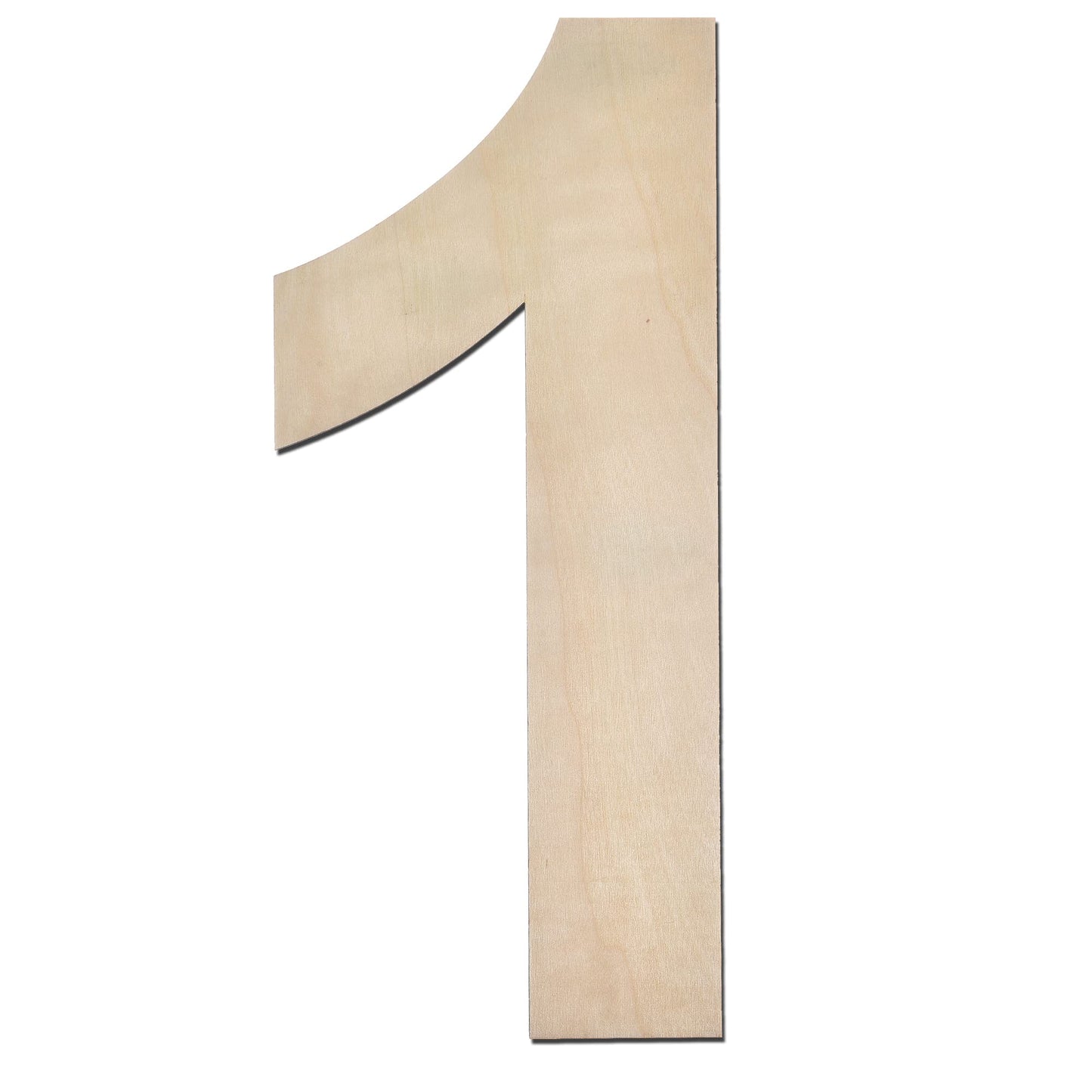 12 Inch Wooden Letter X, 1/4 Inch Thick Large Unfinished Wood Letter for Home Wall Decor, DIY Crafts BST220