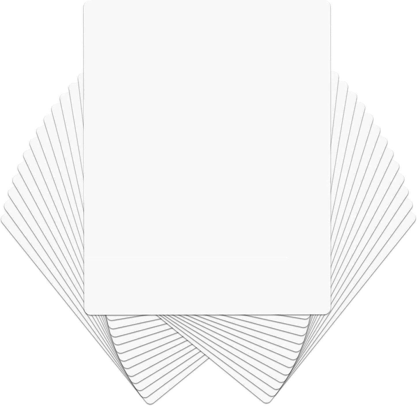 Dry Erase Lapboards, HERKKA 32 Pack Double Sided Dry Erase Lap Boards 9 x 12.5 Inch Small Dry Erase Boards for Students Classroom Teacher Supplies DD1210