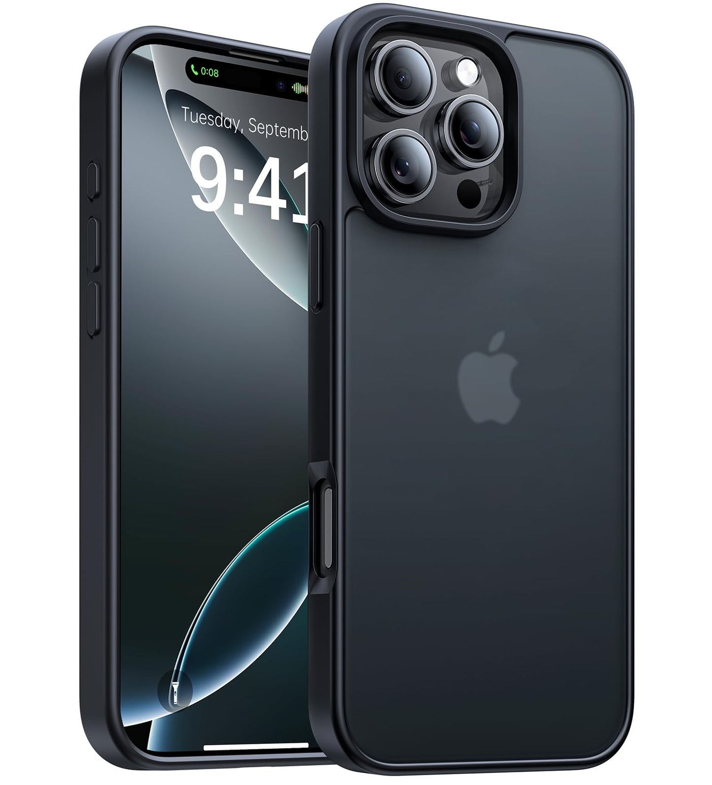 Magnetic for iPhone 17 Pro Max Case,[Anti-Slip][Compatible with MagSafe][Military Grade Drop Protection] Shockproof Protective Translucent Phone Case for iPhone 17 Pro Max Case,Wine Red WN420