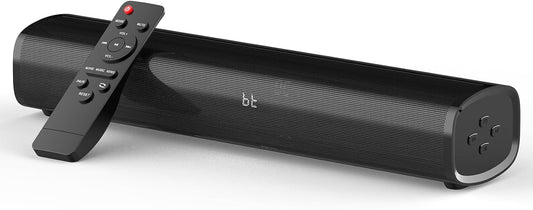 HDMI Sound Bar Smart TV, Home Theater Surround Sound Bars, TV Speakers Sounds Bar Bluetooth HDMI AUX OPT COAX USB Home Audio Surrounds Sounds System For PC Projector Game Movie/Music/News, Black DD1210