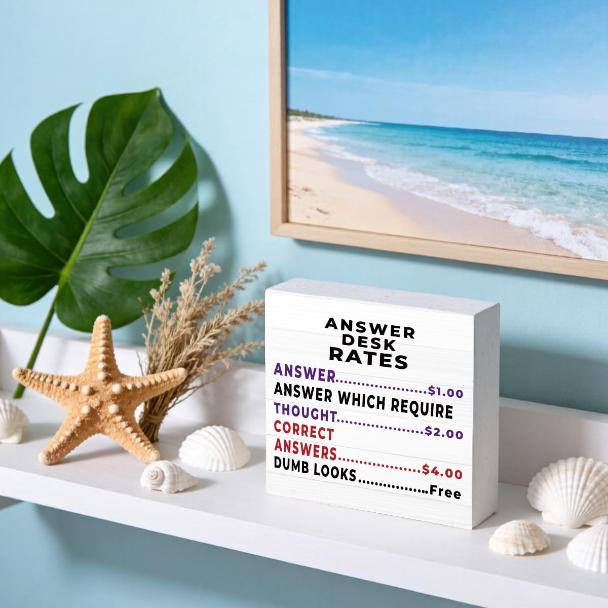 Coffee Sign Decor Sunshine Decorations for Home Office Coffees Station | Coffee Bar Decor Decorations for Home Funny Sun Table Desk Decorations Unique Housewarming Gift Ideas for Women BST202