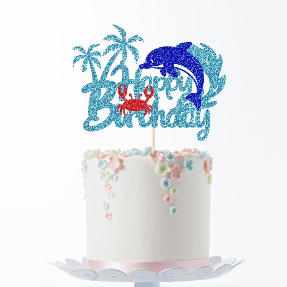 Music Happy Birthday Cake Topper，Roll Music Cake Decor Hip Hop Dancing Ball Cake Decorations，Guitar Note Birthday Party Supplies BST220