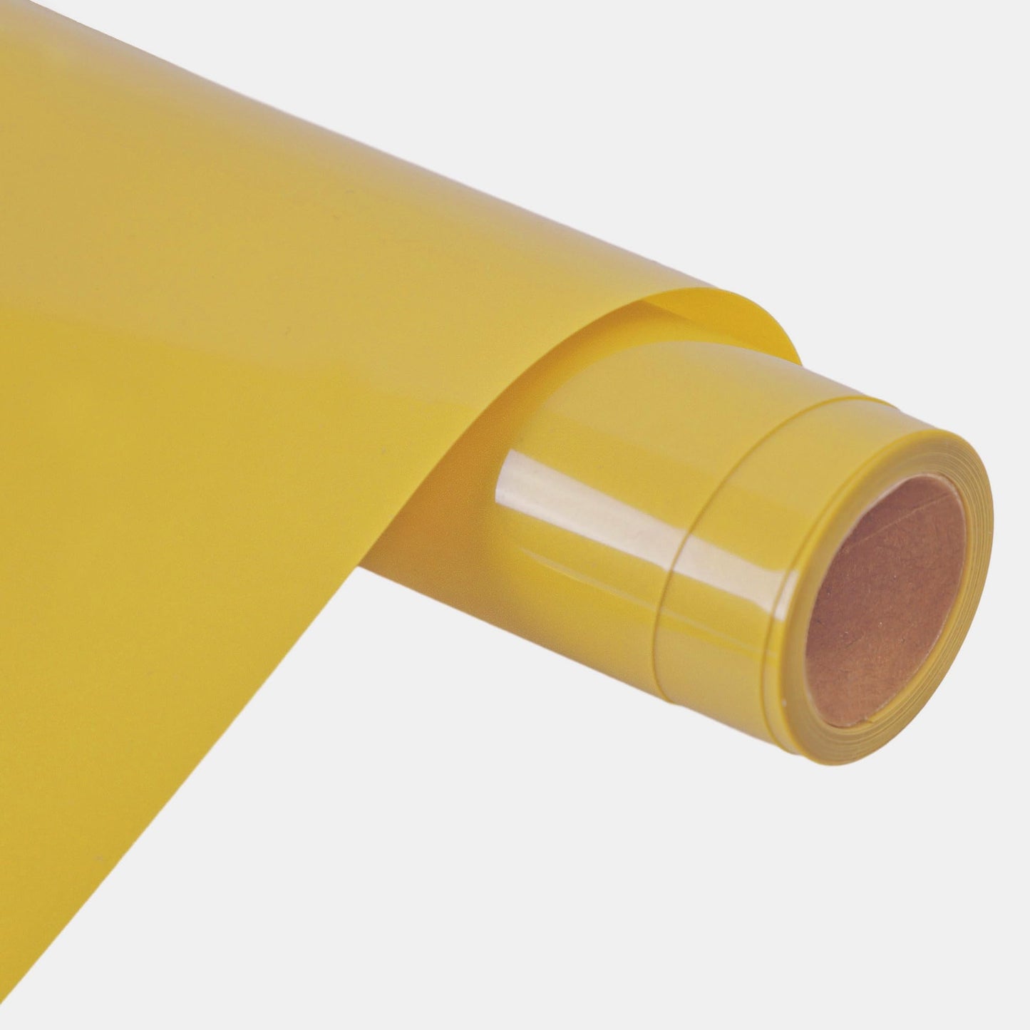 Golden Heat Transfer Vinyl Rolls 12 Inch by 12feet Roll HTV Iron on Vinyl DIY for T-Shirt Easy to Cut & Weed for Heat Vinyl Design Glossy (12Ft, Golden) WN420