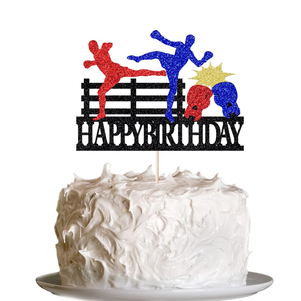 Music Happy Birthday Cake Topper，Roll Music Cake Decor Hip Hop Dancing Ball Cake Decorations，Guitar Note Birthday Party Supplies BST220